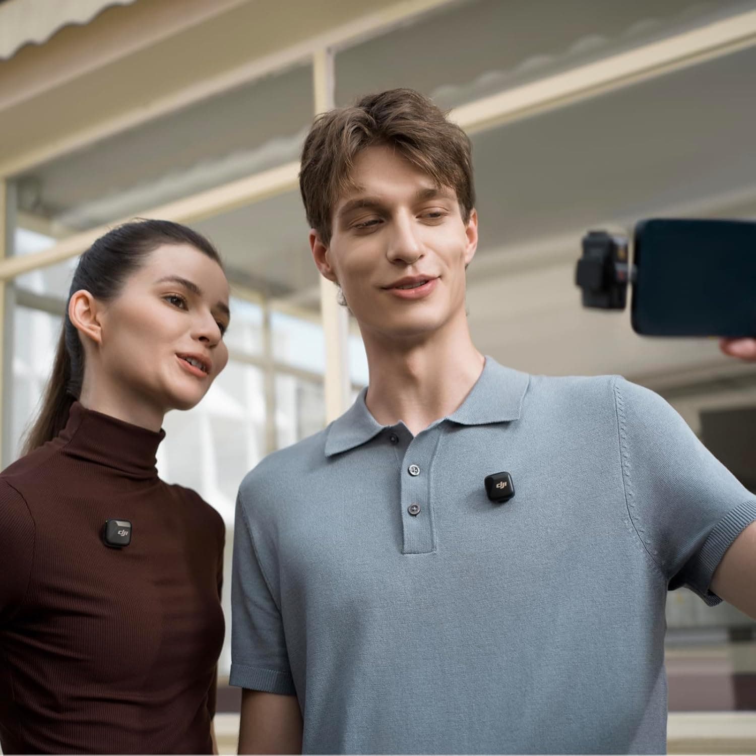 DJI Mic Mini (2 TX + 1 RX), Detail-Rich Audio, Wireless Lavalier Microphone for Camera/Android, 2-Person Vlog, Team Production Mic Mini (2 TX + 1 RX) Single - Image 7