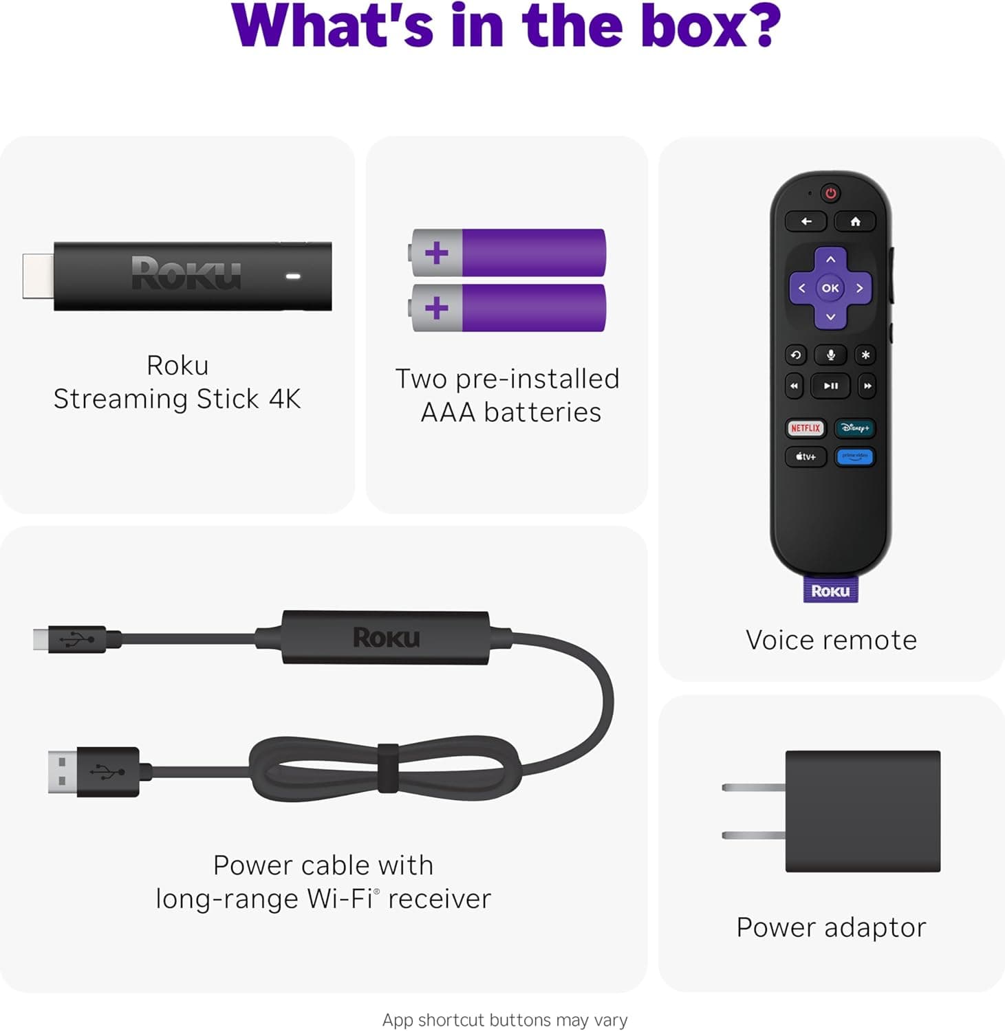 Roku Streaming Stick 4K - HDR & Dolby Vision Roku Streaming Device for TV with Voice Remote & Long-Range Wi-Fi - Free & Live TV 4K + Dolby Vision - Image 13