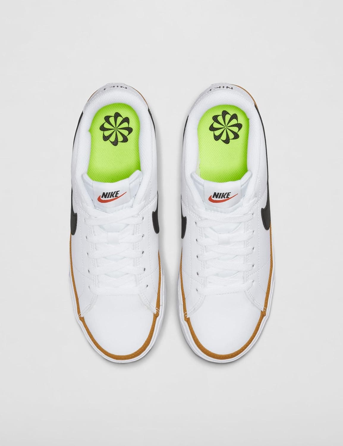 Nike Women's Court Legacy Next Nature Shoes 12 White/Black/Desert Ochre/Team Orange - Image 5