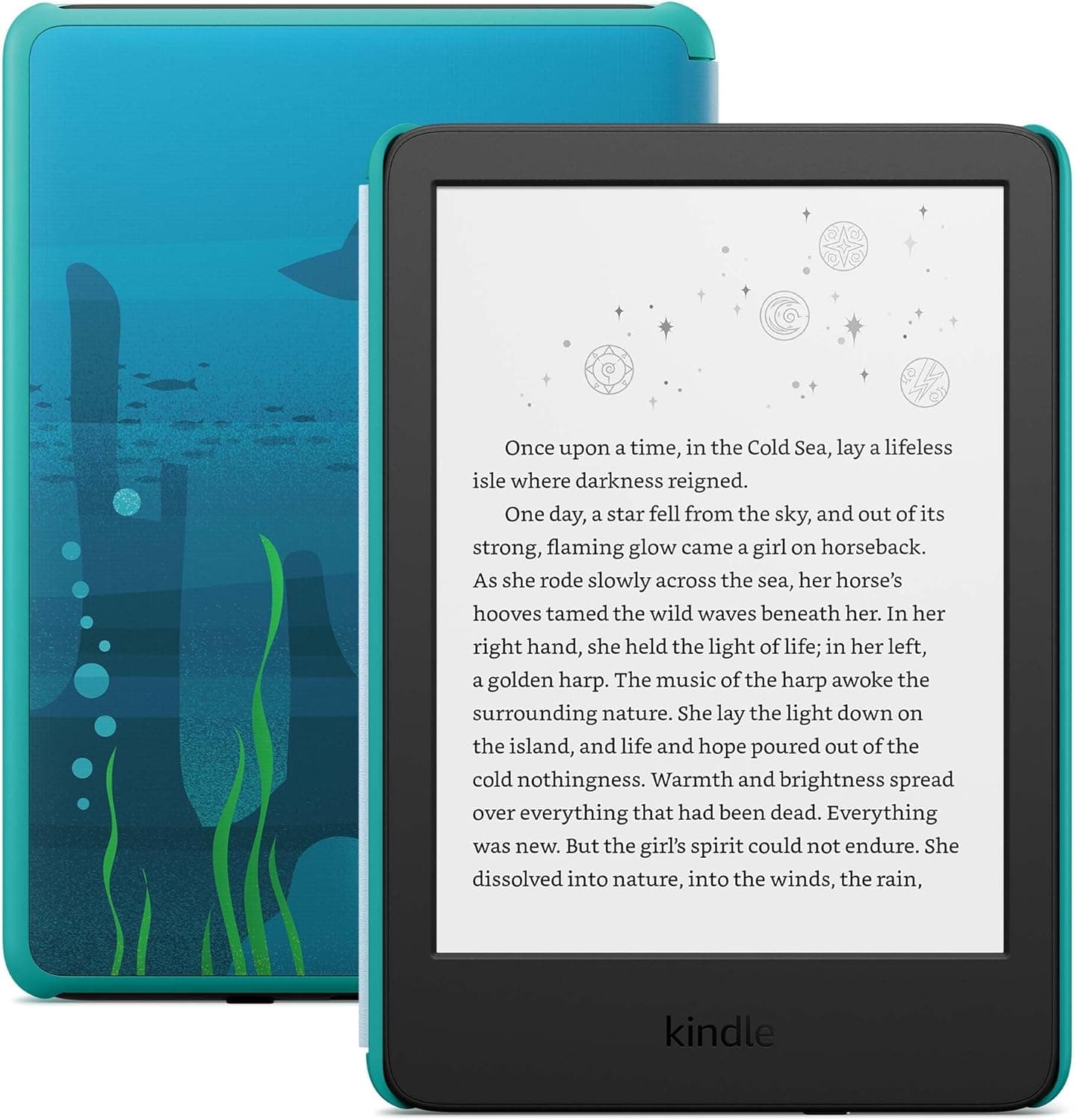 Amazon Kindle Kids 16GB (newest model) - If it breaks, we will replace it, includes ad-free books and cover, with glare-free display, faster page turns - Ocean Explorer - Image 3