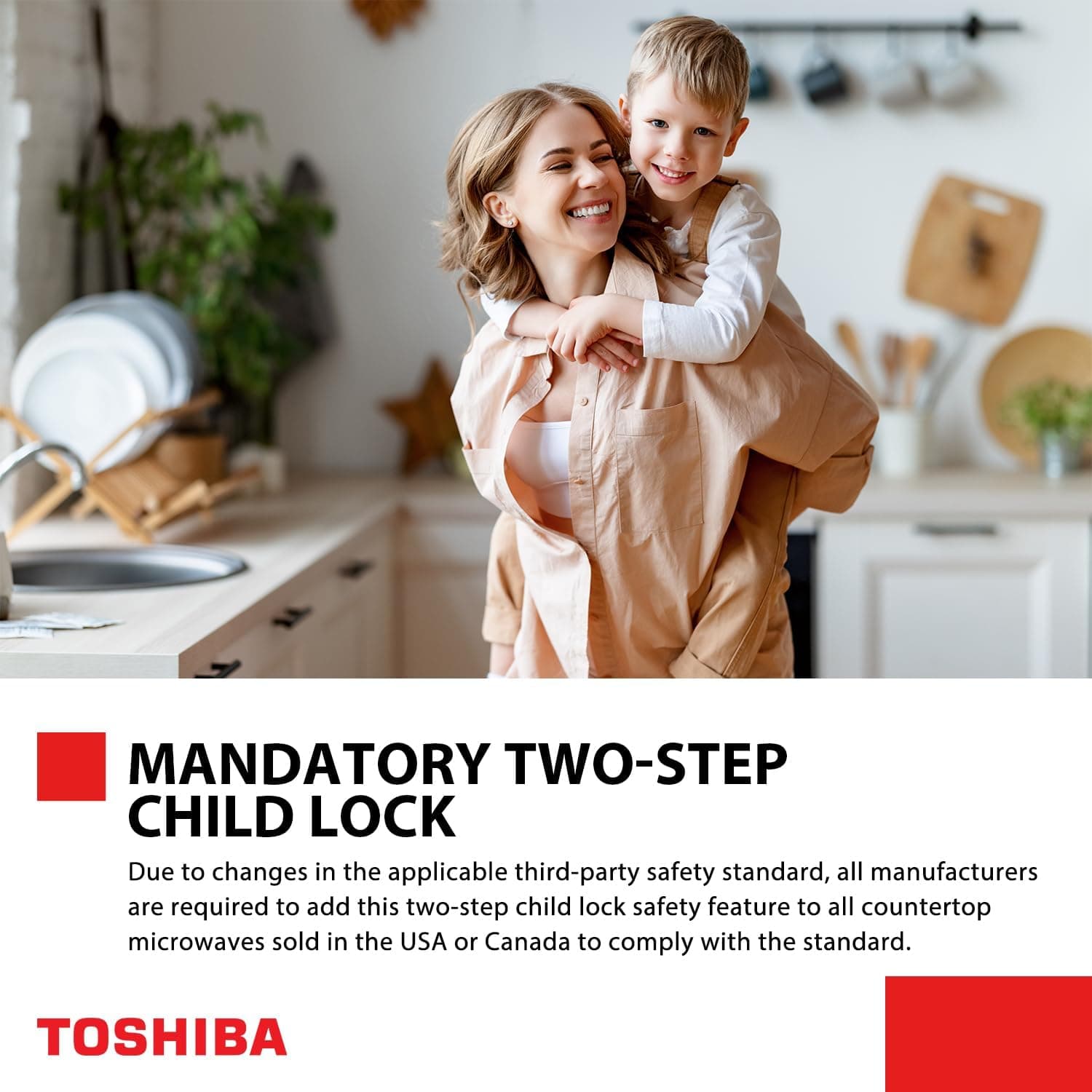 TOSHIBA EM131A5C-BS Countertop Microwave Ovens 1.2 Cu Ft, 12.4" Removable Turntable Smart Humidity Sensor 12 Auto Menus Mute Function ECO Mode Easy Clean Interior Black Color 1000W 1.2 Cu.Ft.-Black - Image 9