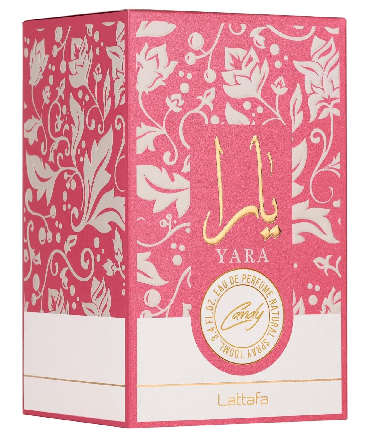 Lattafa Yara Candy - Vanilla, Fruity, Citrus, Floral - Eau de Parfum Long-Lasting Fragrance for Women, 3.40 Ounce / 100 ml Citrus, Musk, Fruity, Vanilla, Amber Wood 3.4 Fl Oz (Pack of 1) - Image 4