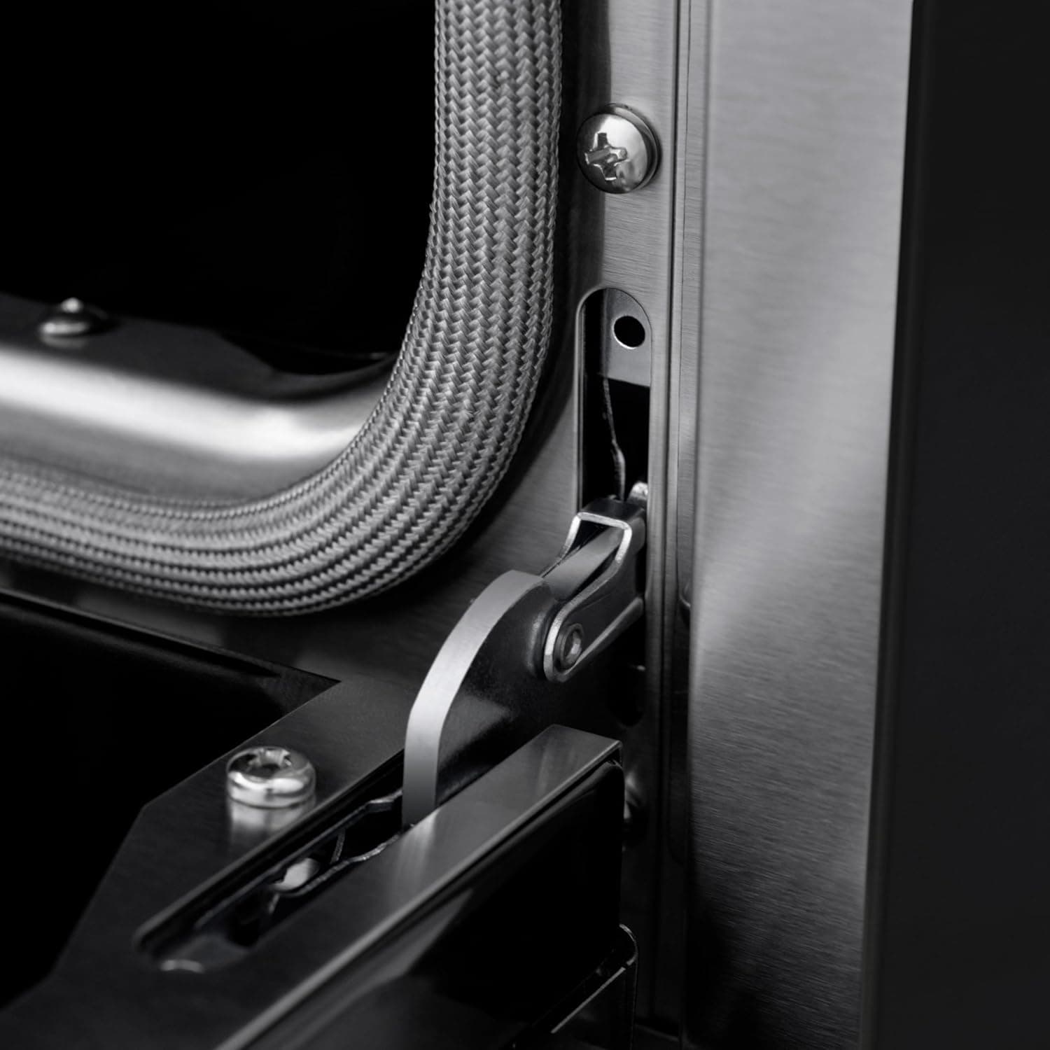 ZLINE 48 in. 6.7 cu. ft. Paramount Double Oven Gas Range in Black Stainless Steel with 8 Brass Burners (SGRB-BR-48) - Image 7