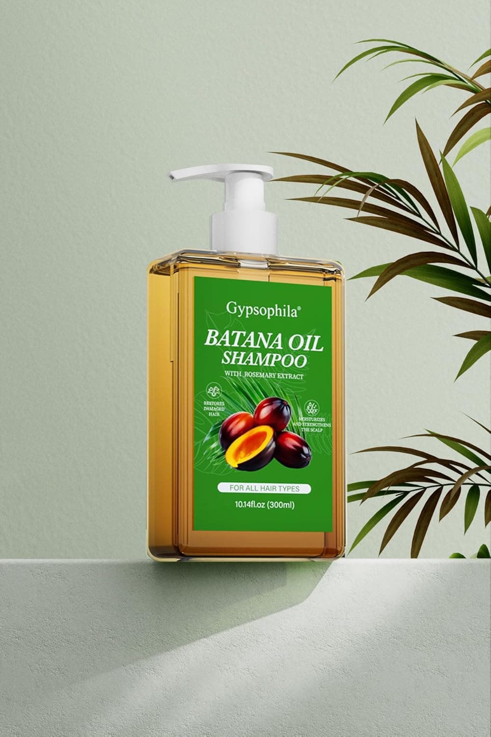 Batana Oil Shampoo,Rosemary Shampoo,Nourishing & Rejuvenating for Softness & Volume, Suitable for Men & Women, Reduces Hair Loss (10.14 fl oz) 10.14 Fl Oz (Pack of 1) - Image 8