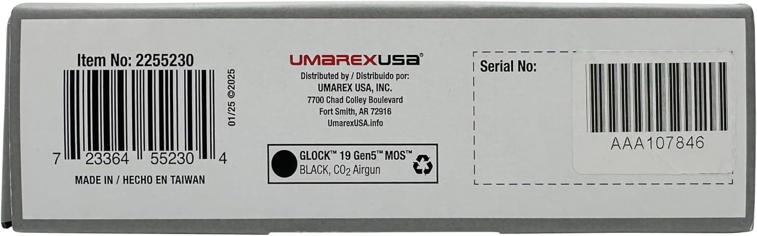 Glock 19 Gen 5 MOS .177 Caliber BB Gun Pistol - Image 14