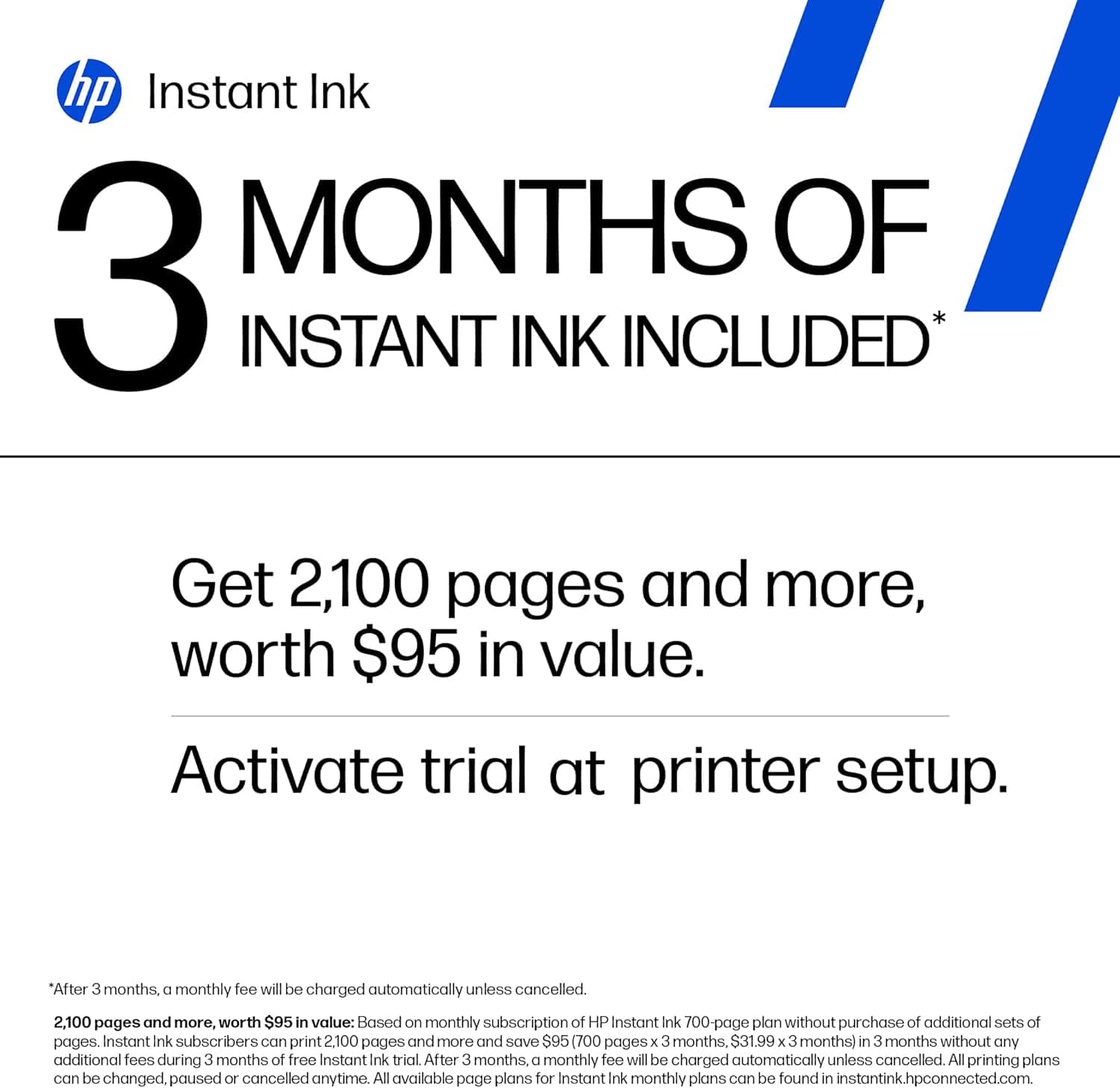 Impresora multifuncional inalámbrica a color HP DeskJet 2827e, escáner, copiadora, ideal para el hogar, incluye prueba de tinta Instant Ink de 3 meses, habilitada para IA (6W7F5A) - Image 5