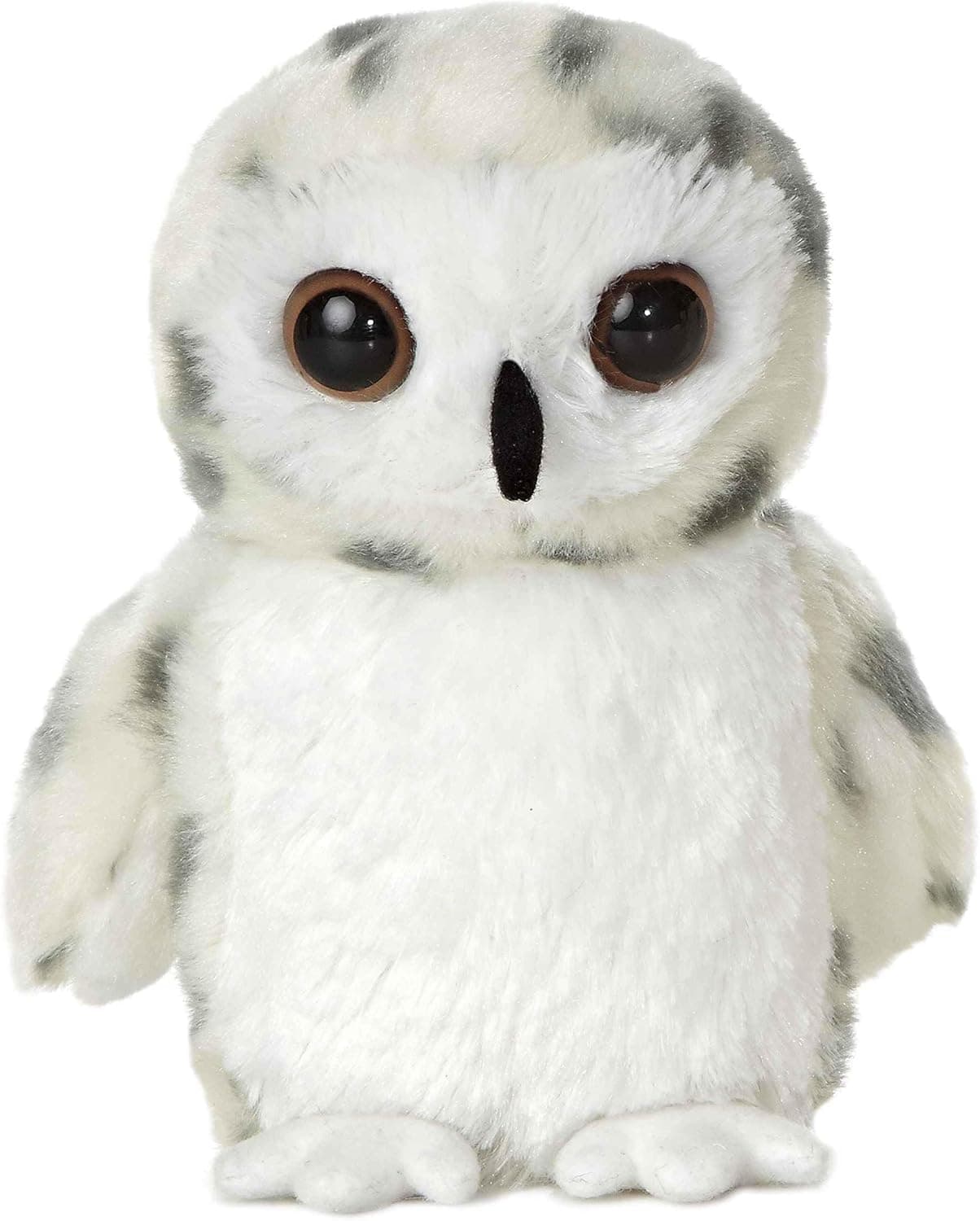 Aurora® Adorable Mini Flopsie™ Snowy Owl Stuffed Animal - Playful Ease - Timeless Companions - White 8 Inches 8 inches Snowy Owl - Image 2