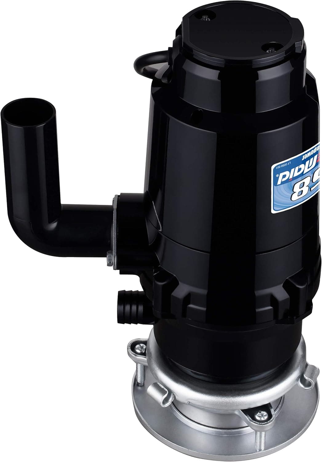 Waste Maid 10-US-WM-058-3B Garbage Disposal Anti-Jam Stainless Steel Food Waste Grinding System, 1/2 HP Economy, Black 1/2 HP Economy Grinding System - Image 6