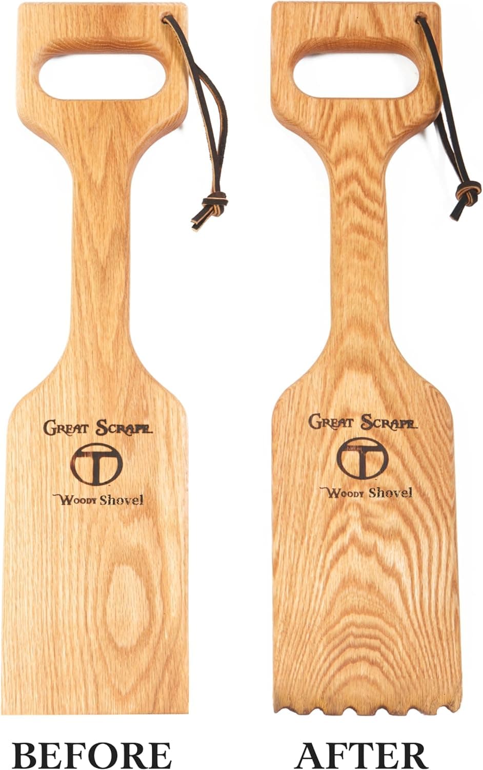 Great Scrape - Shovel (20") - The Ultimate BBQ Cleaning Tool & Wood Grill Scraper - Image 6