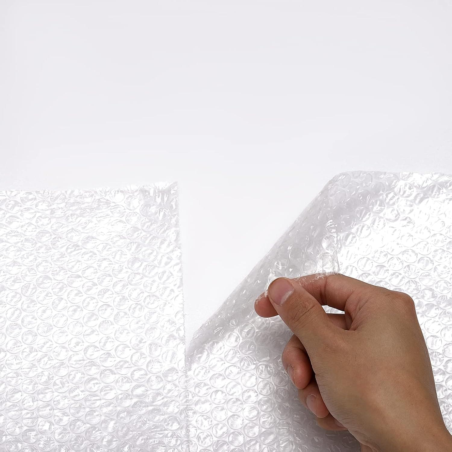 wanguagua 2 Pack 12 Inch x 72 ft Total Bubble Packing Wrap for Moving Boxes Shipping Cushioning Supplies Perforated Every 12” 12in. x 36ft. / 2 Rolls Clear - Image 5