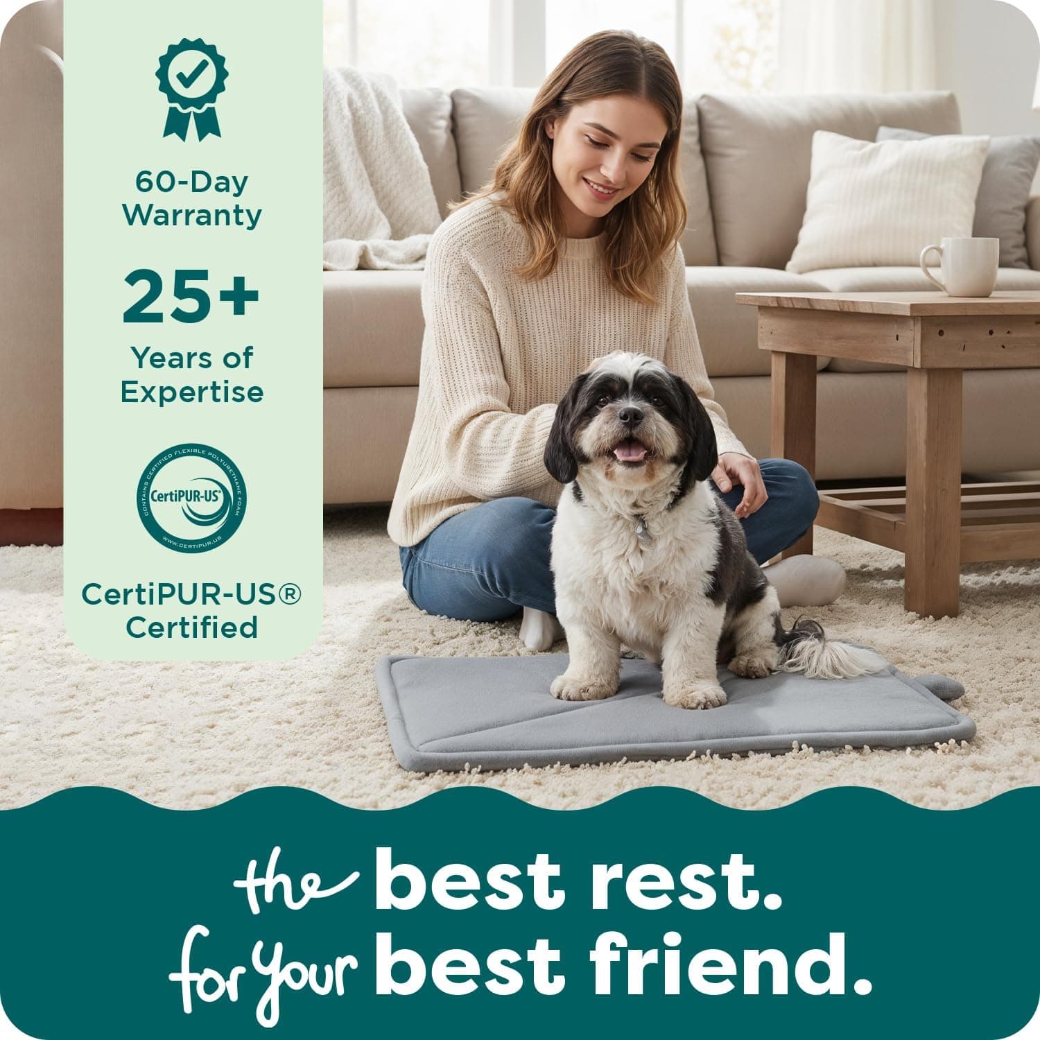 Furhaven ThermaNAP Self-Warming Cat Bed for Indoor Cats & Small Dogs, Washable & Reflects Body Heat - Quilted Faux Fur Reflective Bed Mat - Gray, Small Small Gray - Image 9