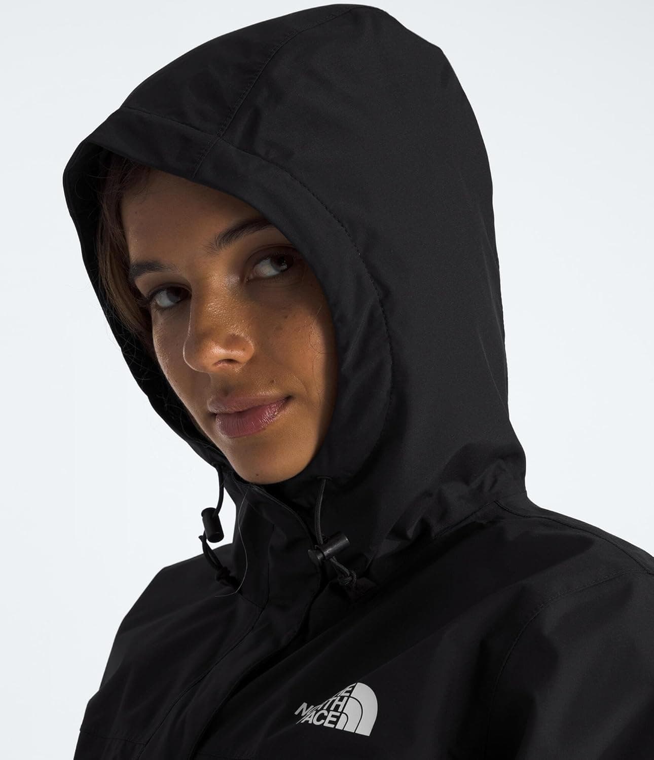 THE NORTH FACE Womens Antora Waterproof Breathable Rain Coat X-Large Tnf Black - Image 5