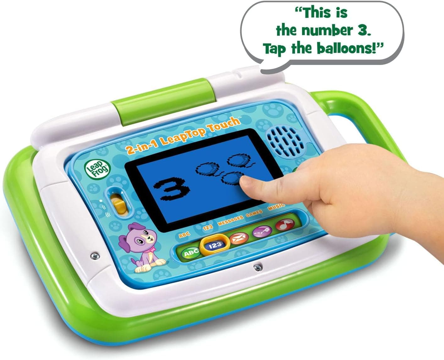LeapFrog 2合1 LeapTop Touch，绿色 - Image 6