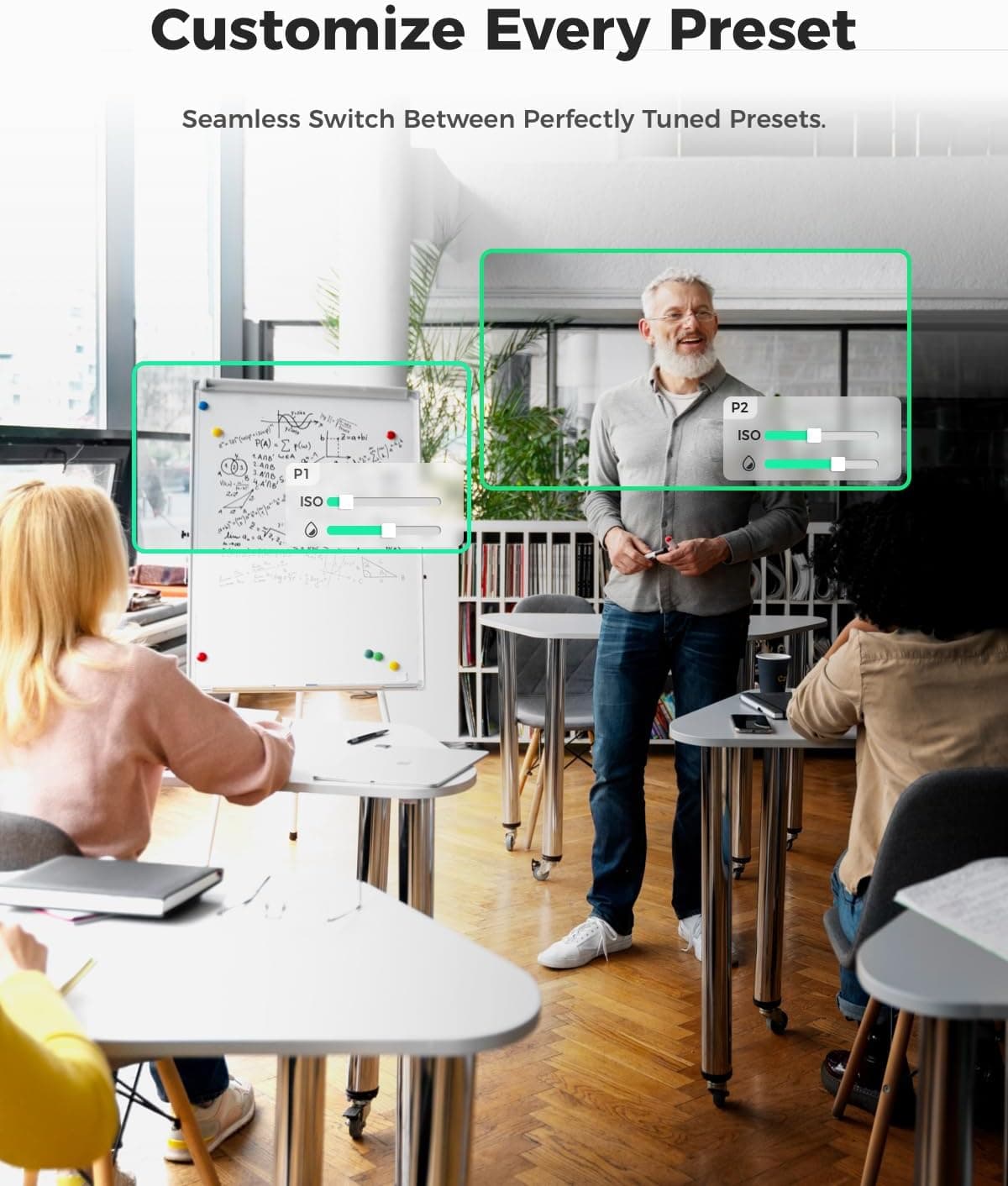 OBSBOT Tiny SE 1080P 100FPS Webcam for PC, AI Tracking PTZ Streaming Camera with 1/2.8" Sensor, Gesture Control, Dual ISO, Staggered HDR, Web Camera for Desktop Computer, Laptop, Meeting, Video Calls - Image 6