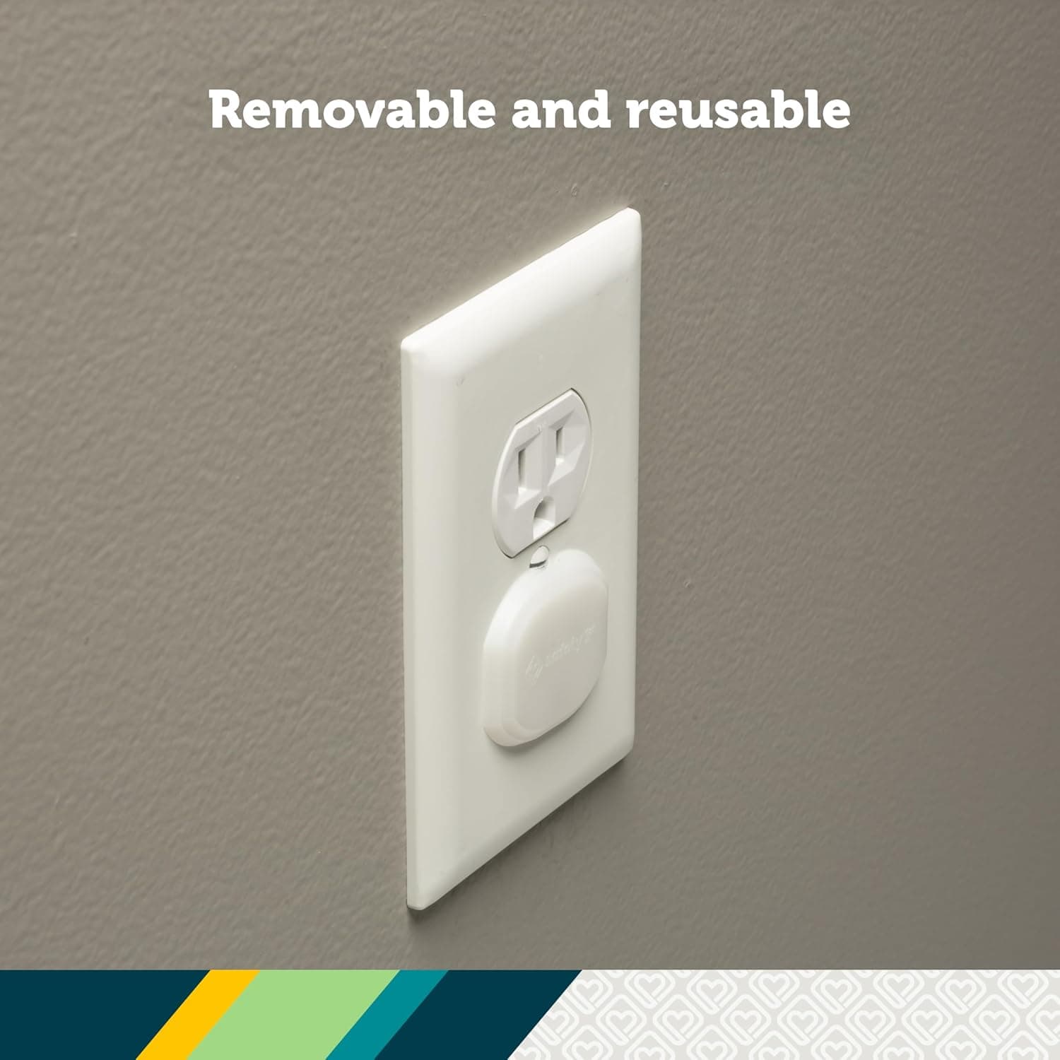 Safety 1st Electrical Outlet Baby Proof Covers, Secure Outlet Plugs, Baby Proofing, 36 Count 36 Pack - Image 4