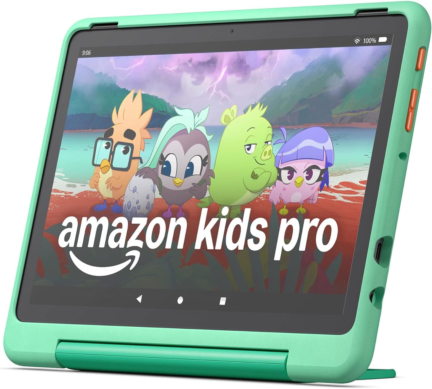 Amazon Fire HD 10 Kids Pro tablet (newest model) ages 6-12 | Bright 10.1" HD screen | Slim case for older kids, ad-free content, parental controls, 13-hr battery, 32 GB, Mint Mint Amazon Fire HD 10 Kids Pro (Standalone) - Image 3