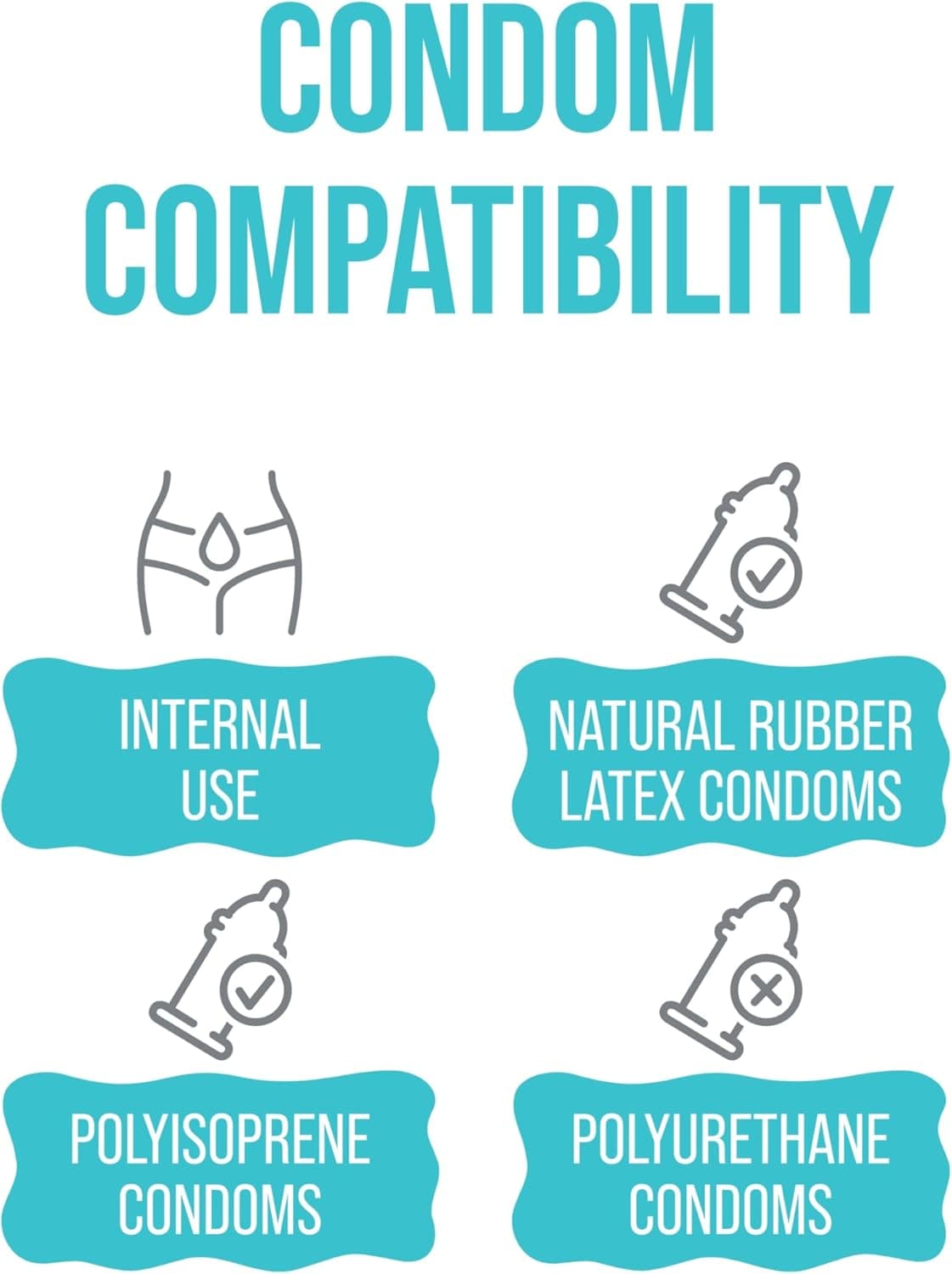 LubeLife Lubrifiant à base d'eau – Lubrifiant personnel sûr pour les jouets pour hommes, femmes et couples, taille de voyage, ne tache pas, nettoyage facile, 8 Fl Oz (Pack de 1) - Image 5