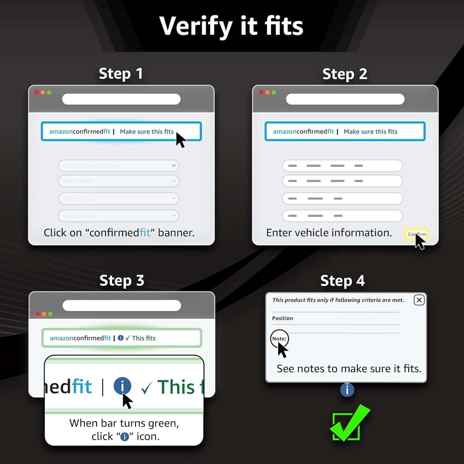 Bendix Premium SBC1363 Ceramic Front Brake Pads for Cadillac Escalade, ESV,EXT,XTS,Chevrolet Avalanche,Cheyenne,Express 1500,Silverado Classic,LD,Suburban,Tahoe,GMC Savana Sierra,Limited,Yukon,XL, - Image 3