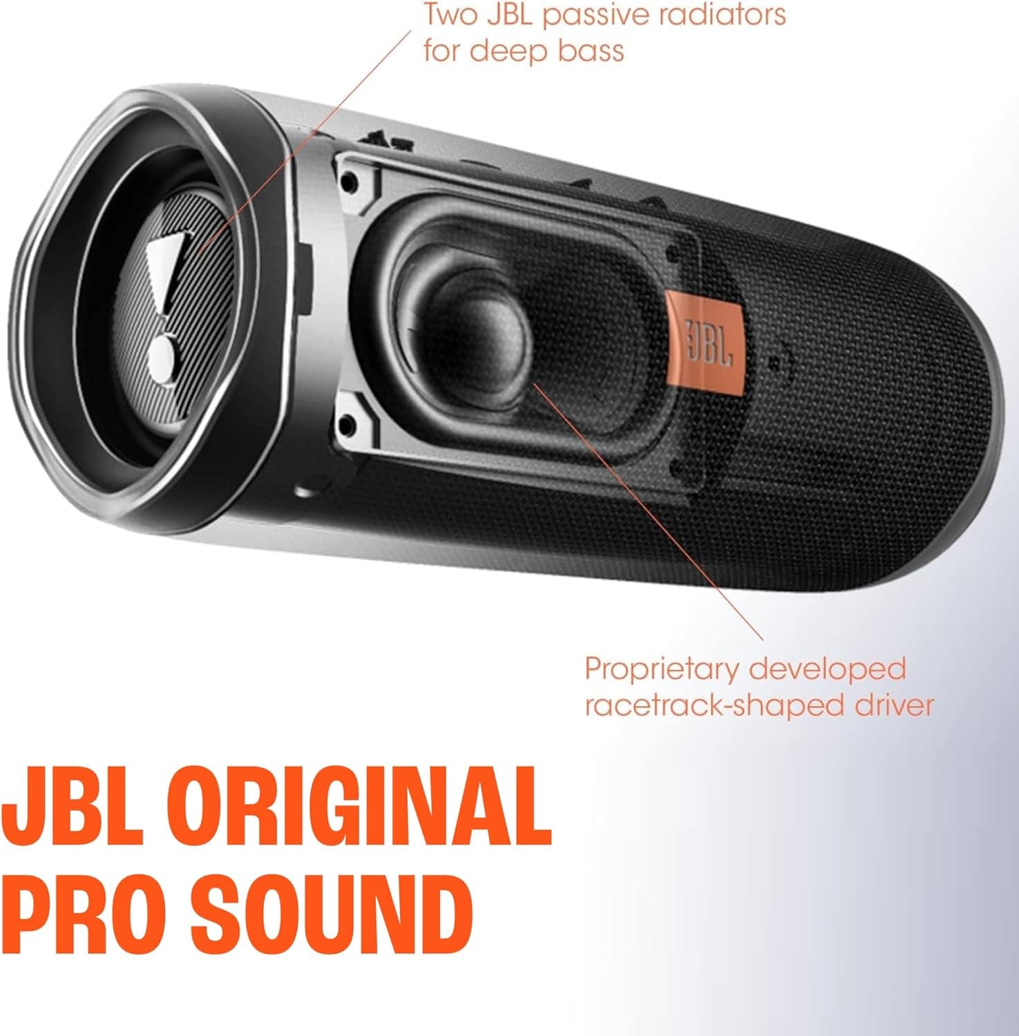 JBL FLIP 5, Waterproof Portable Bluetooth Speaker, Black, Small Flip 5 Black - Image 3
