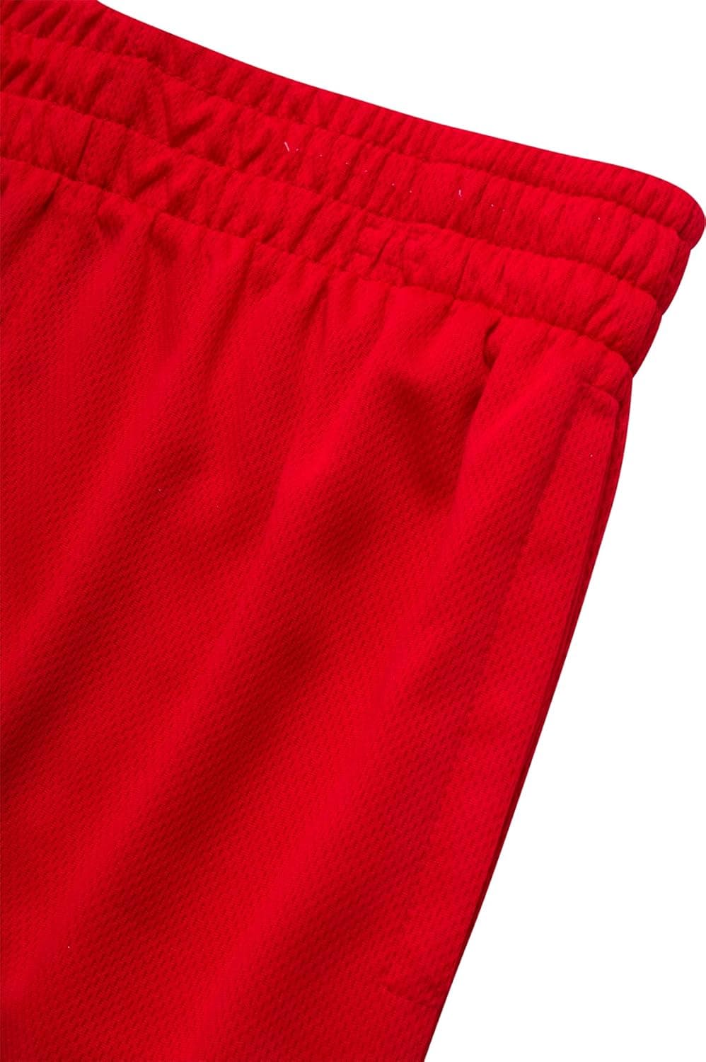 RBX Boys Athletic Shorts - 5 Pack Breathable Performance Mesh Boys Basketball Shorts with Pockets Youth Kids Gym Activewear Griffin Red Grey Black 14-16 - Image 5