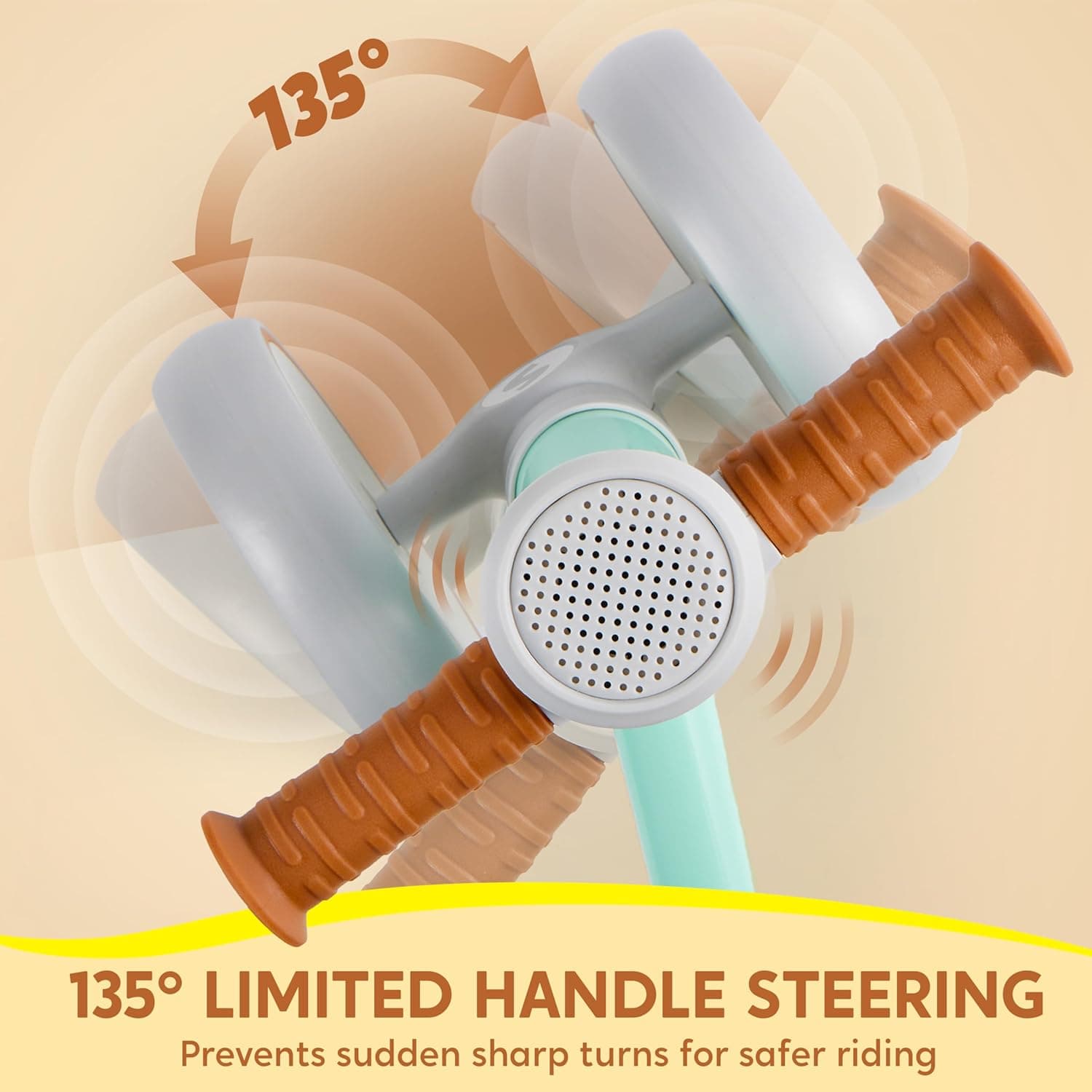 SYNCFUN Baby Balance Bike with Music and Light for 1-2 Year Old Toddlers, 1st Birthday Gift, One Year Old Birthday Gift for Boys Girls, Outdoor Baby Toys (Blue) Green - Image 4