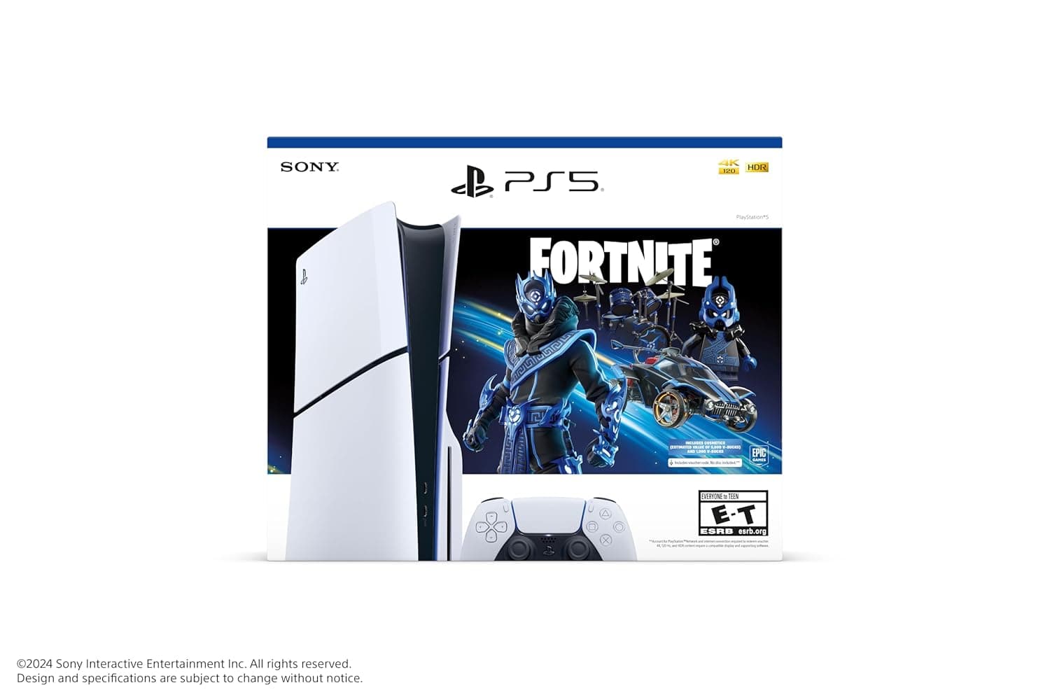PlayStation PS5 Console - Fortnite Cobalt Star Disc Edition - Image 3
