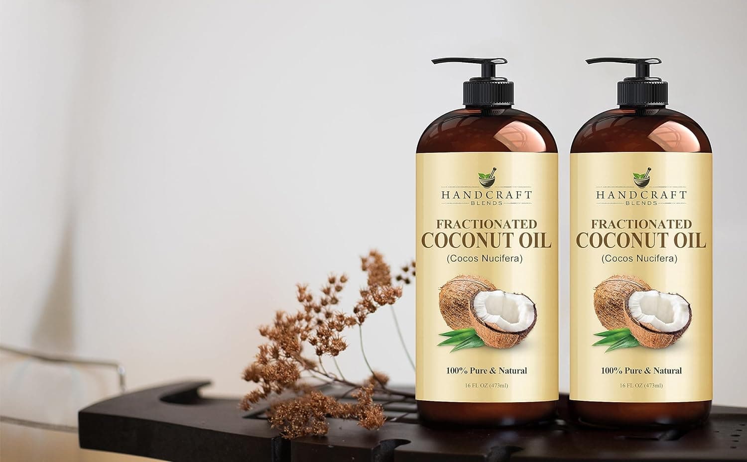 Handcraft Blends Fractionated Coconut Oil - 16 Fl Oz - 100% Pure and Natural - Premium Grade Carrier Oil for Skin, Hair and Body - Massage - Hair Tonic Coconut - 16 Fl Oz (Pack of 1) 16 Fl Oz (Pack of 1) - Image 8
