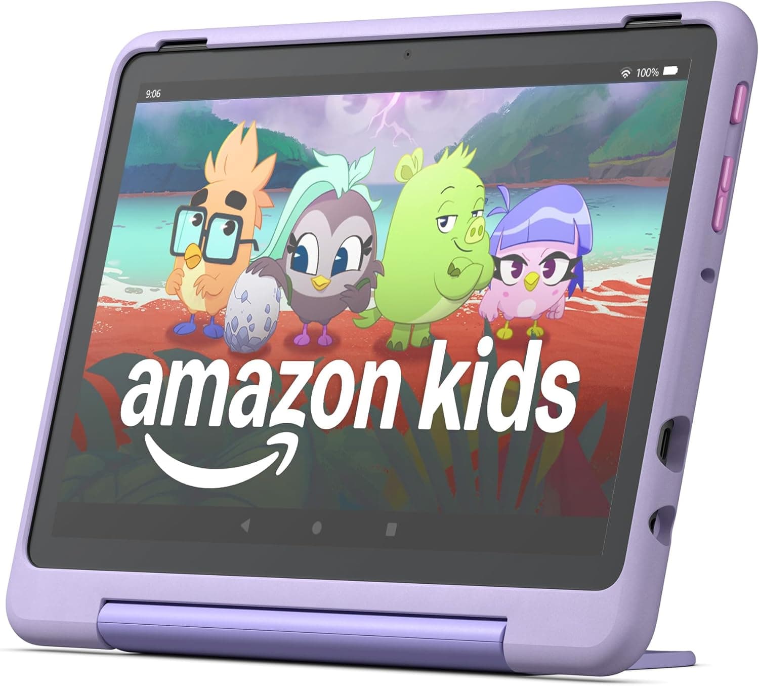 Amazon Fire HD 10 Kids Pro tablet, ages 6-12. Bright 10.1" HD screen, includes ad-free content, robust parental controls, 13-hr battery and slim case for older kids, 32 GB, Happy Day Happy Day Amazon Fire HD 10 Kids Pro (Standalone) - Image 3