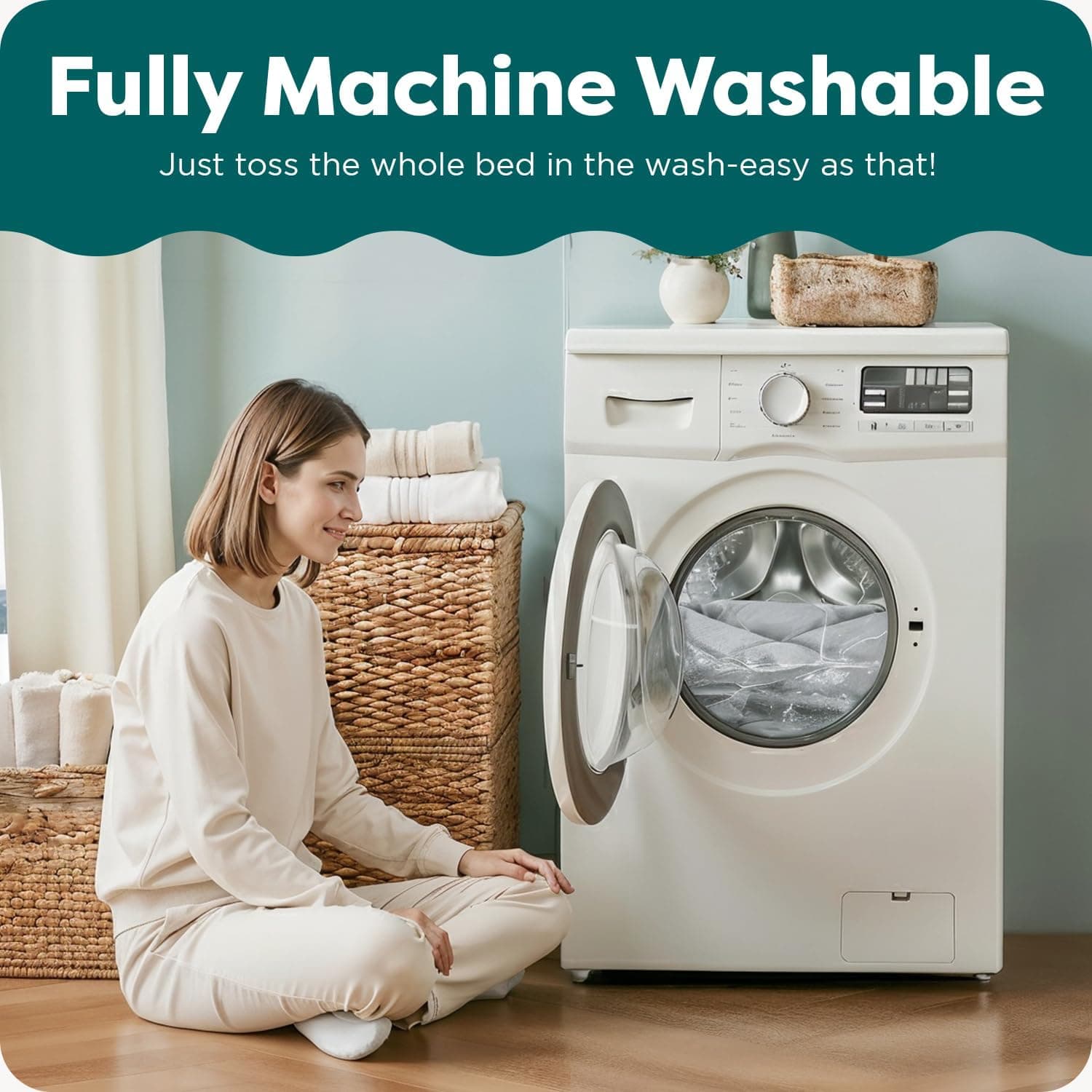 Furhaven ThermaNAP Self-Warming Cat Bed for Indoor Cats & Small Dogs, Washable & Reflects Body Heat - Quilted Faux Fur Reflective Bed Mat - Gray, Small Small Gray - Image 5