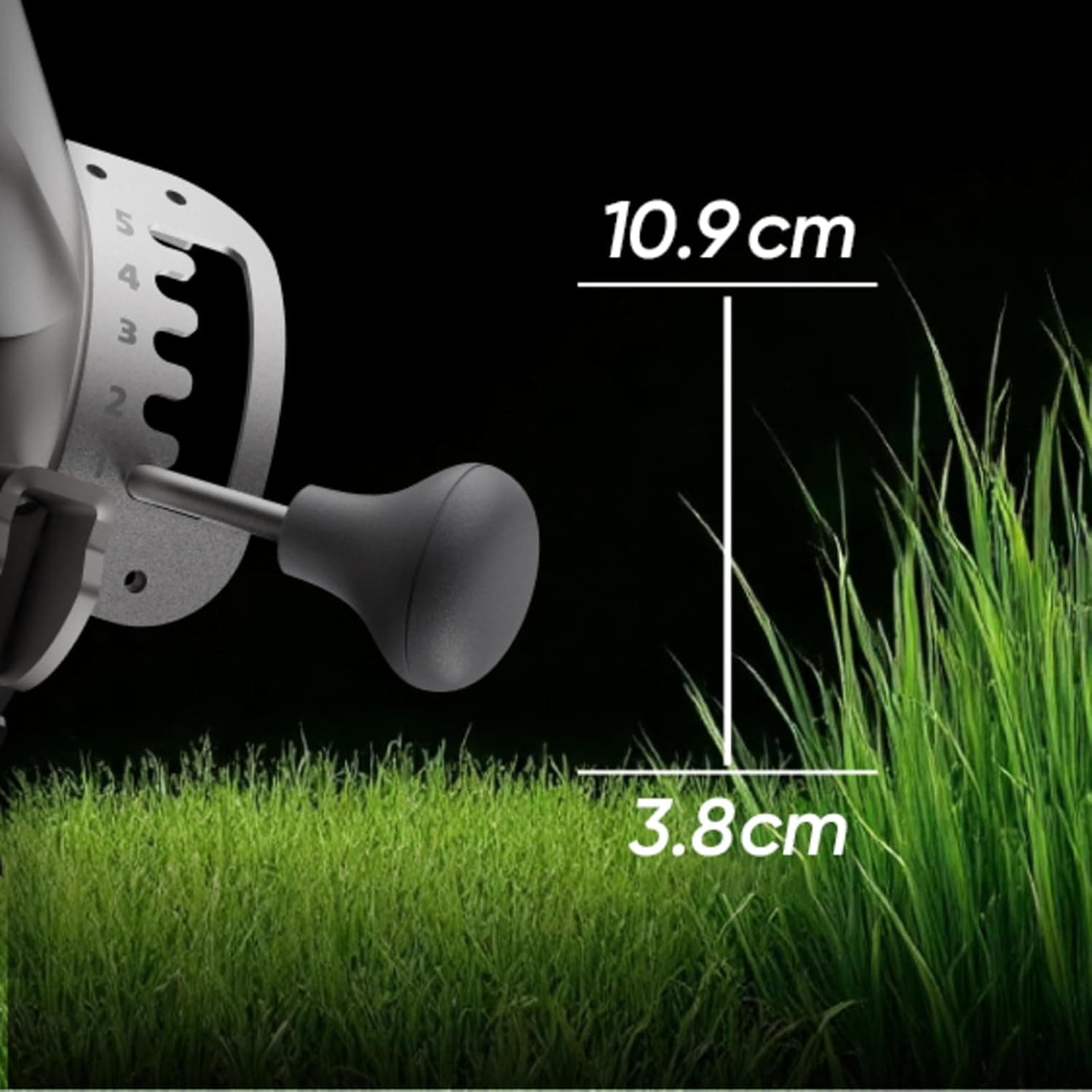 Remote Control Lawn Mower S1 4WD 56V18Ah, Multi-Functions RC Lawn Mower with 1.5-4.3 Inch Cutting Height 21 Inch Real Blade for 75% Slope(37°) with Mowing 1.12 Acres - Image 6