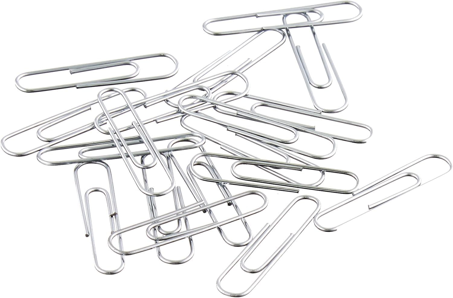 Amazon Basics No. 1 Paper Clips, Smooth, 1000 Count (10 Pack of 100), Silver No. 1 Smooth - Image 3