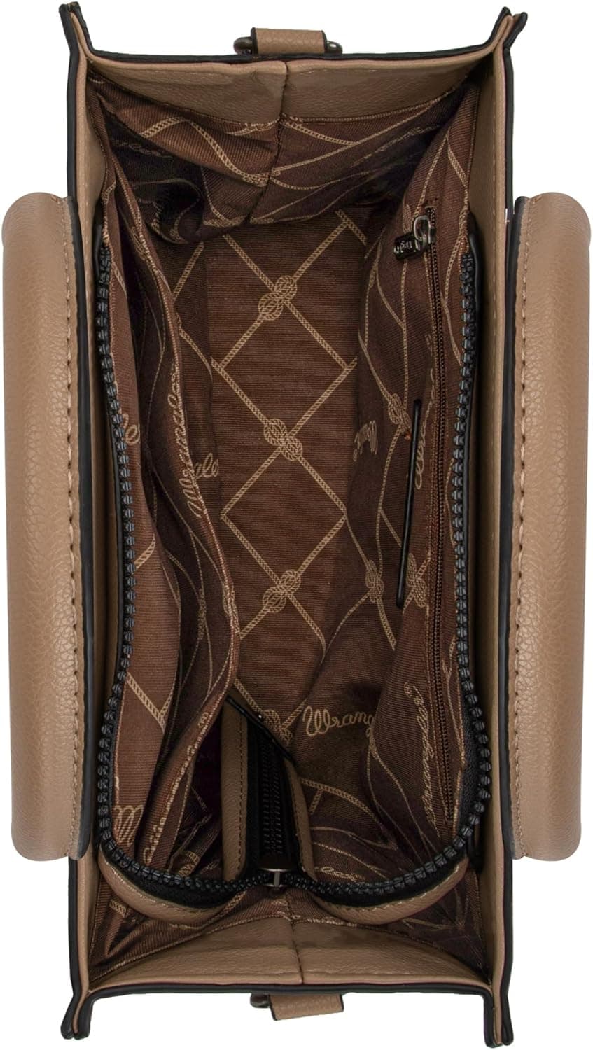 Wrangler Medium Tote Bag for Women Designer Satchel Handbags Top-handle Purses with Strap A-natural-khaki - Image 7