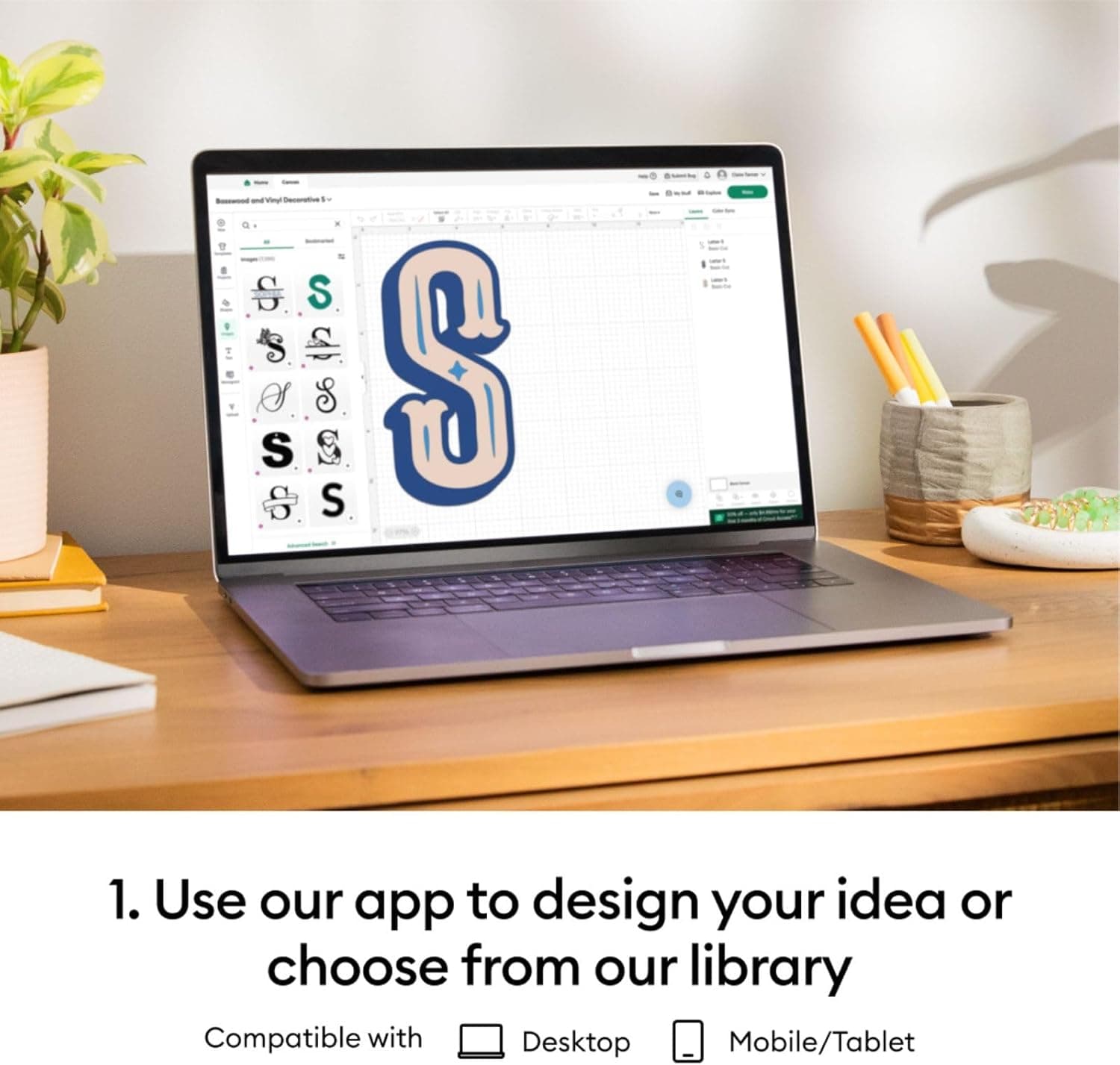 Cricut Maker 4 Die Cutting Smart Machine, Seashell (2011084) - Image 4