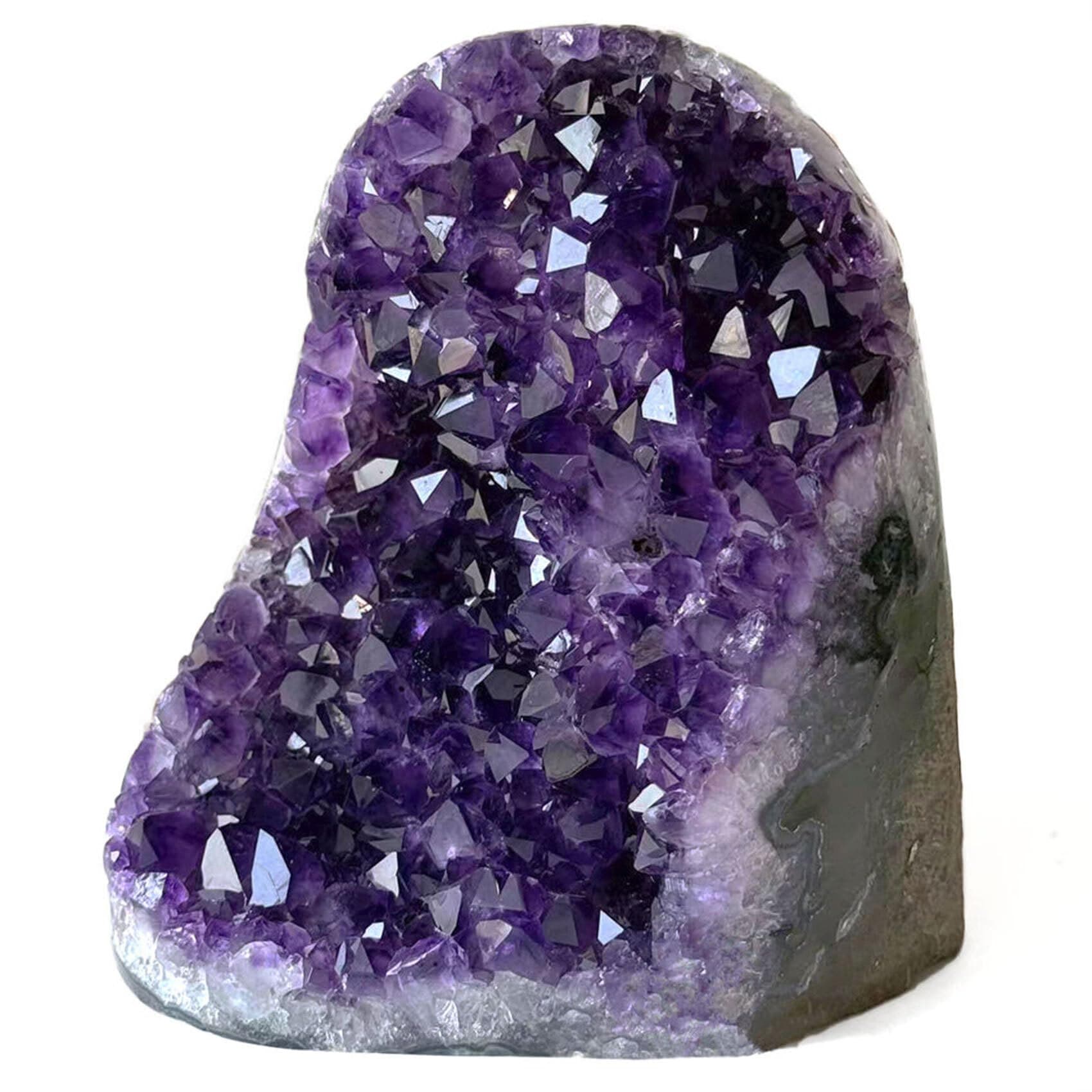 Amethyst Crystal Geodes Purple Crystals Rock Cluster Quartz Raw Healing Crystals 0.5-1LB 0.5 Pound to 1 Pound