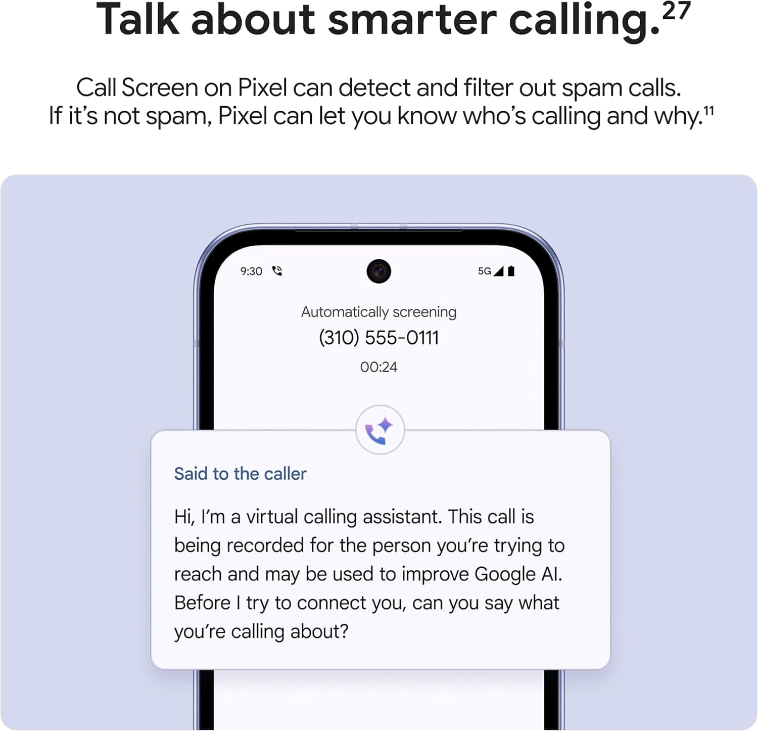 Google Pixel 9a with Gemini - Unlocked Android Smartphone with Incredible Camera and AI Photo Editing, All-Day Battery, and Powerful Security - Peony - 128 GB Peony 128GB Pixel 9A only - Image 8