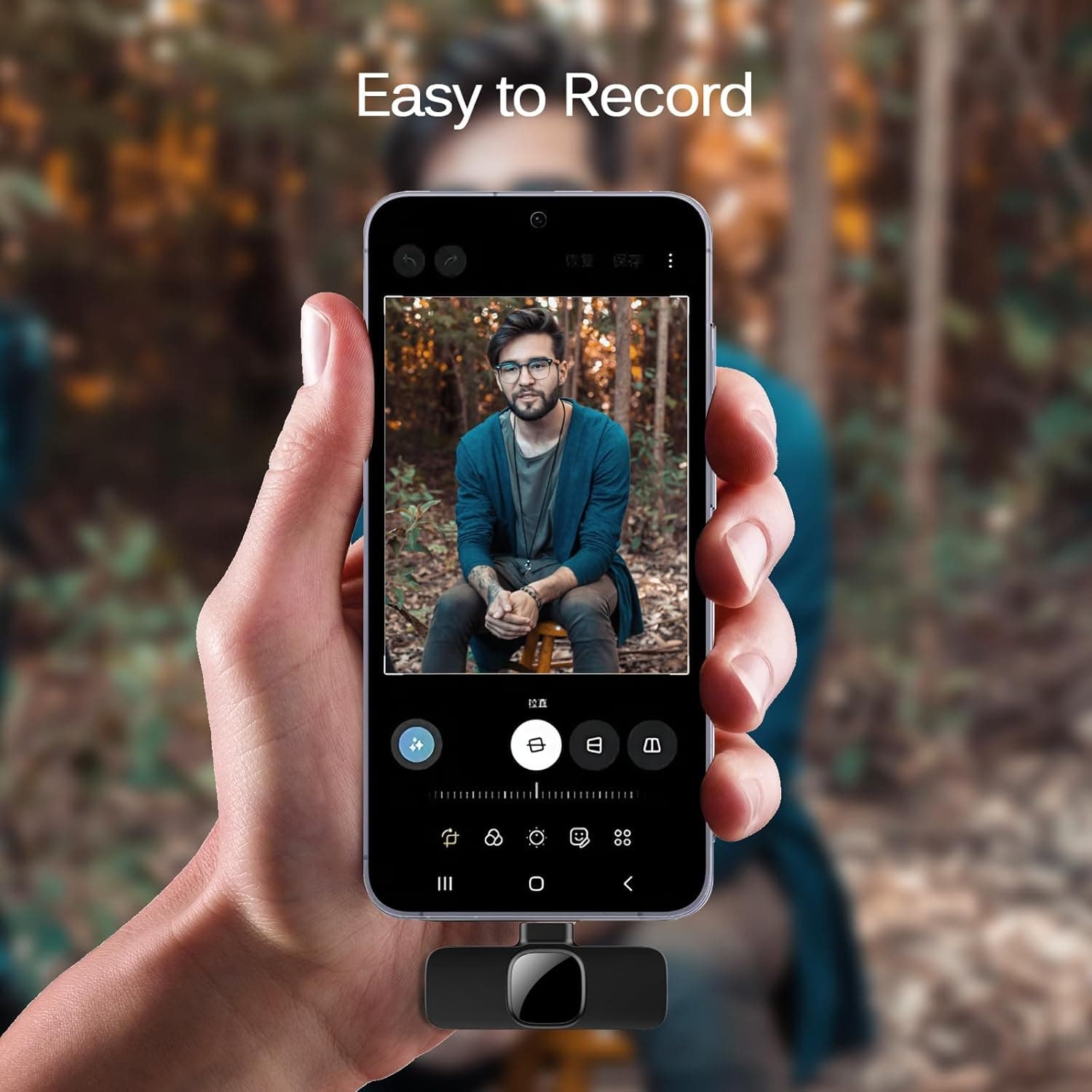 Micrófono Lavalier Inalámbrico Profesional para iPhone, iPad, micrófono de grabación de video mini para entrevistas, video, podcast, vlog - Image 3