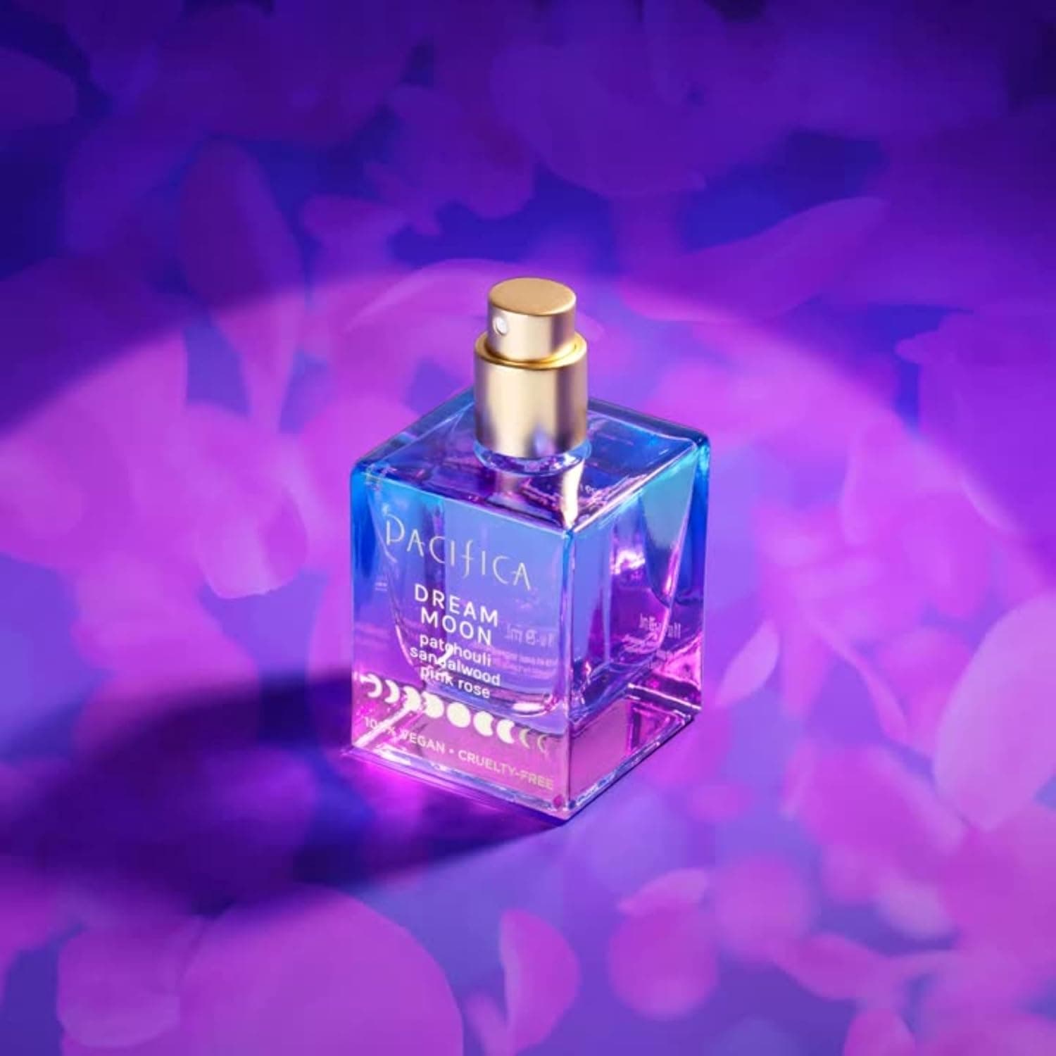 Pacifica Dream Moon Womens Spray Perfume 1 fl oz – Long-Lasting Floral Woody Fragrance for Her - Rose, Patchouli, Sandalwood – 100% Vegan, Cruelty-Free, Phthalate-Free Fragrance Dream Moon: Pink Rose, Sandalwood, Patchouli 1 Fl Oz (Pack of 1) - Image 16