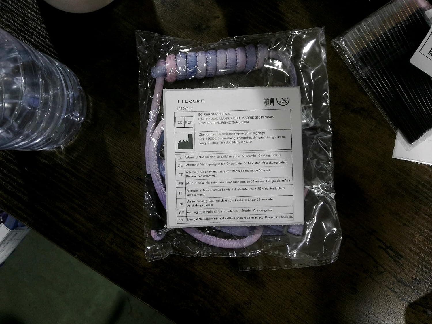 TIESOME Cat Harness and Leash Set, Adjustable Gradient Kitten Harness Escape Proof Harness with Leash for Kitty Outdoor Walking (Gradient Purple) - Image 9