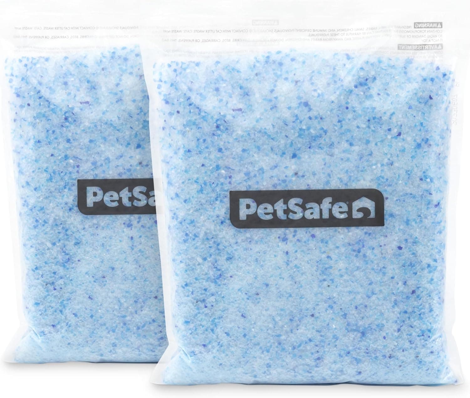 PetSafe ScoopFree Premium Crystal Cat Litter - Outperforms Clay Litter - Refill Packs - Reusable Tray Compatible - Fresh Scent - 4.3 lb Bags - 2 Pack Fresh Crystal - Image 2