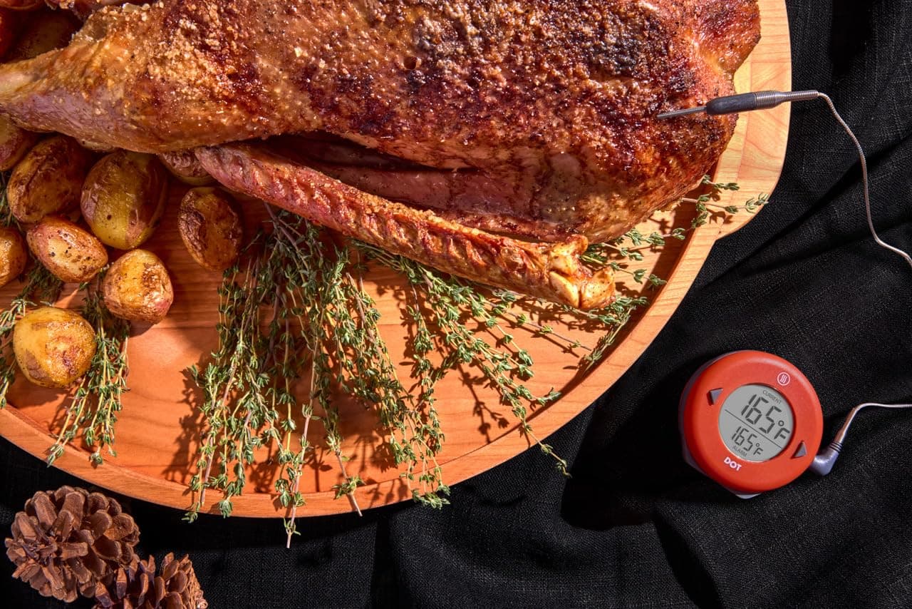 ThermoWorks DOT — Chefs’ Favorite Simple Alarm Thermometer - Cayenne Pepper Red - Image 6