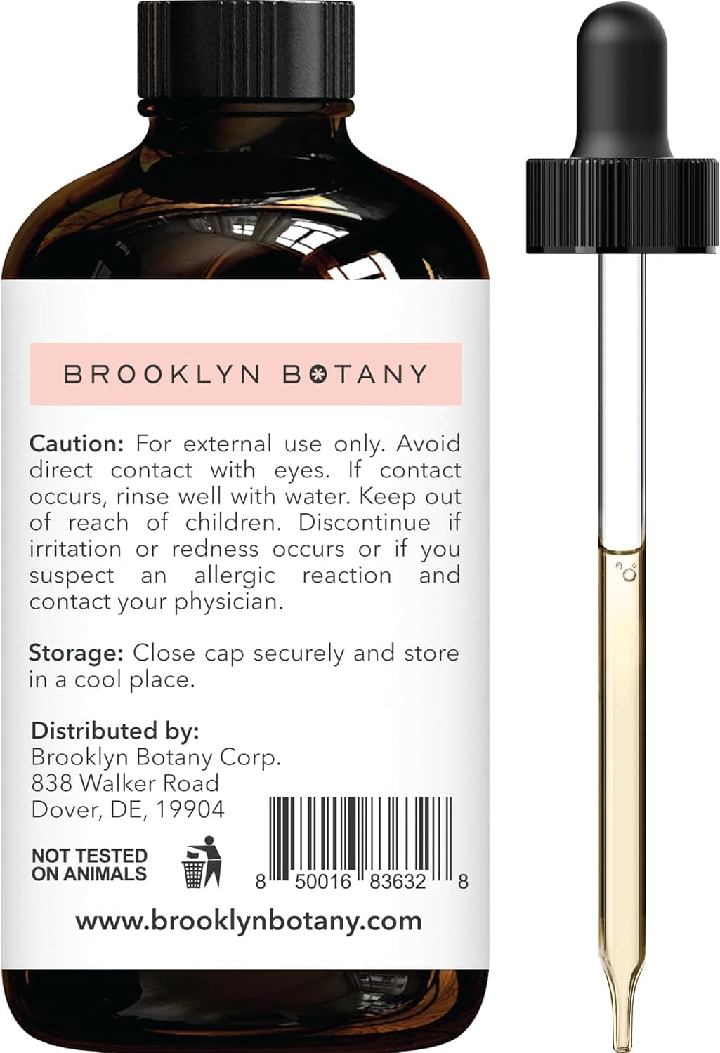 Brooklyn Botany Peppermint Essential Oil - Huge 4 Fl Oz - 100% Pure and Natural - Premium Grade with Dropper - for Aromatherapy and Diffuser Peppermint 4 Fl Oz (Pack of 1) - Image 4