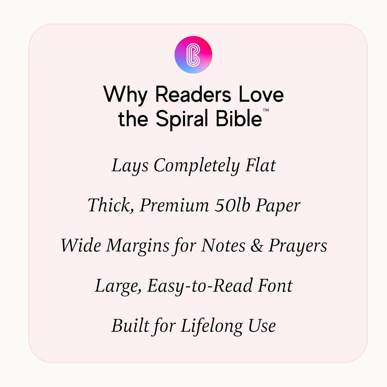 Official Spiral Bible® The Bible in a Year | 52 Week Guided Bible Study & Daily Reading Plan | Spiritual Companion & Journal for Adults & Teens | 8.5" x 11" Notebook Floral - Image 8