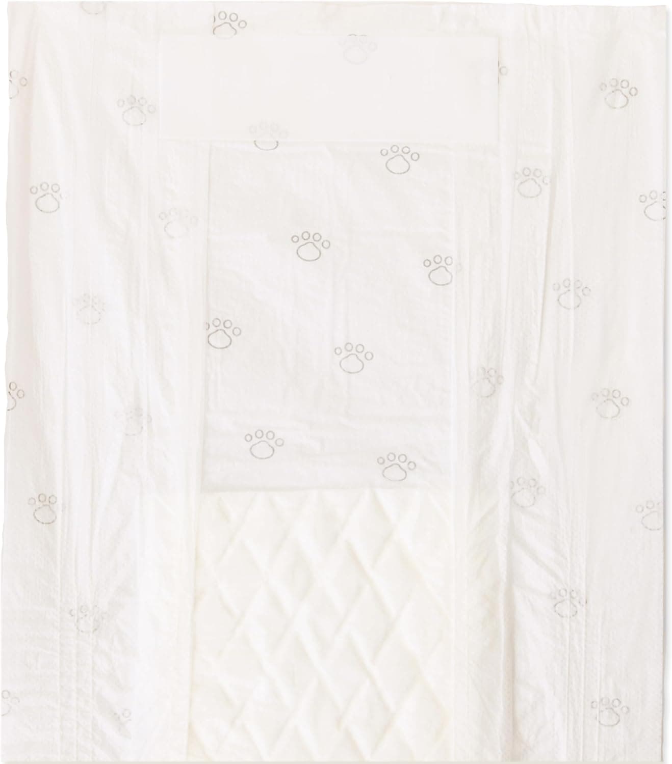 Amazon Basics Absorbent, Leakproof Male Dog Wrap Disposable Diapers, Small, Pack of 50, White Small (Pack of 50) Pack of 50 - Image 2