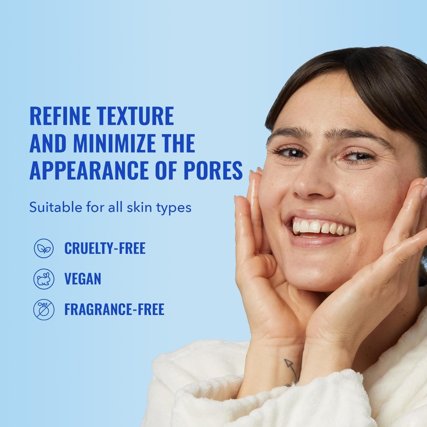 Good Molecules Niacinamide Serum - 10% Niacinamide to Target Acne, Nourishment, and Skin Tone - Ultra Hydrating Serum and Brightening Skin Care for Face 2.53 Fl Oz (Pack of 1) - Image 3