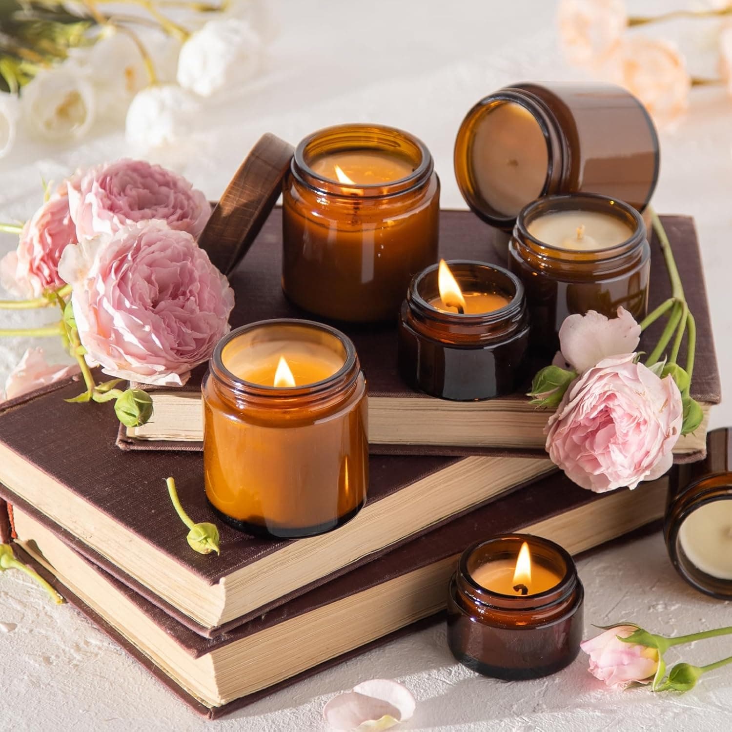 SACATR 5LB Soy Wax para sa Paggawa ng Kandila, 100% Soy Wax - Natural na Wax ng Kandila - Walang additives at Purong, Premium na Kalidad na Wax para sa Paggawa ng Kandila - Image 5