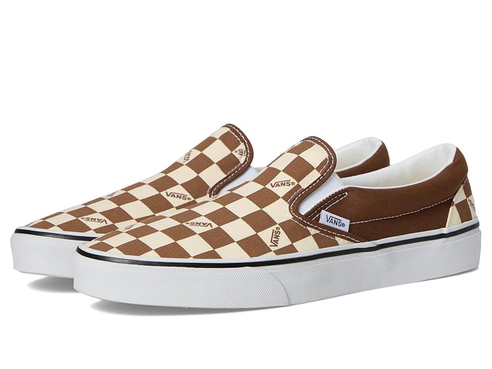 Vans Classic Slip-on Shoes Vans Check Dachshund : Men's 9.5 - Women's 11 Medium, Canvas
