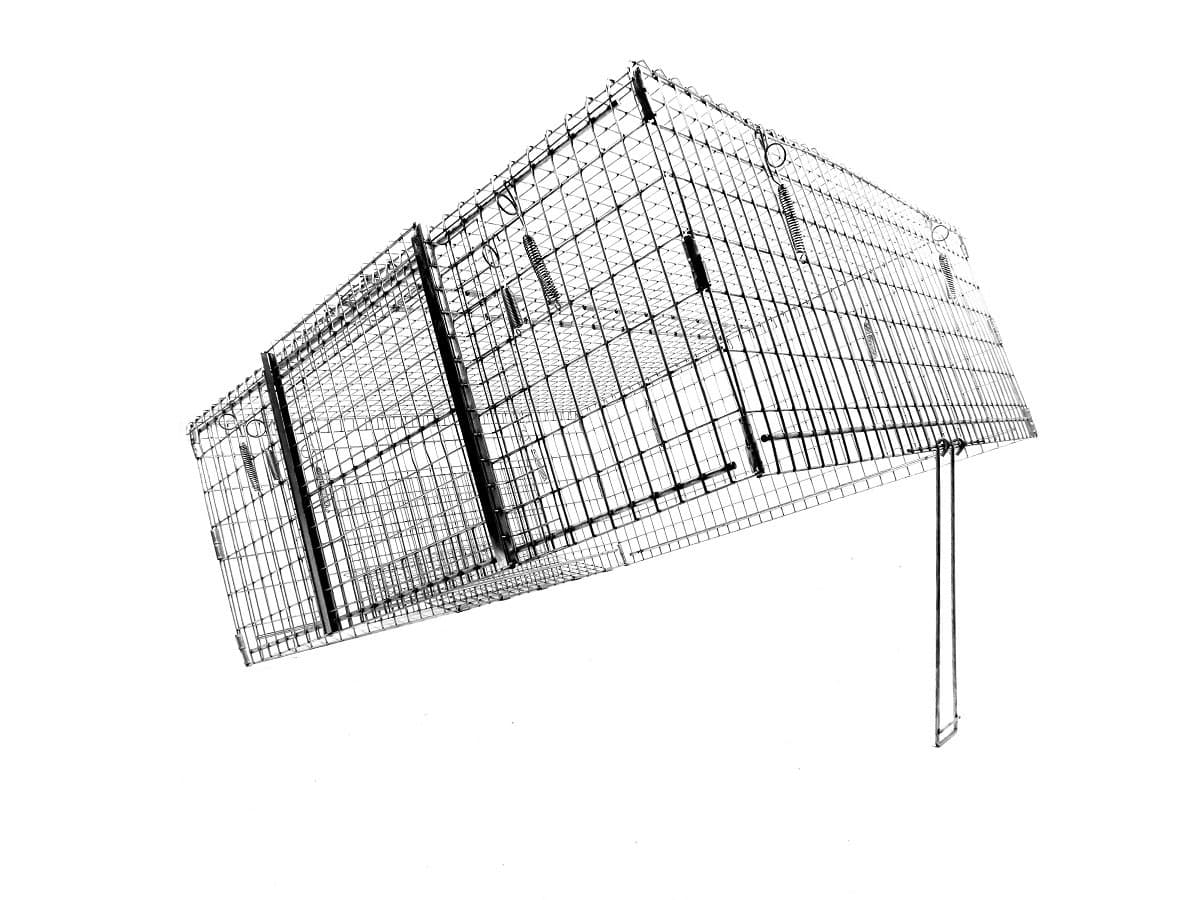 Tomahawk Live Trap - Model DT1 - Tomahawk TNR Series Neighborhood Cats Drop Trap - 36x36x14 Collapsible - Image 2