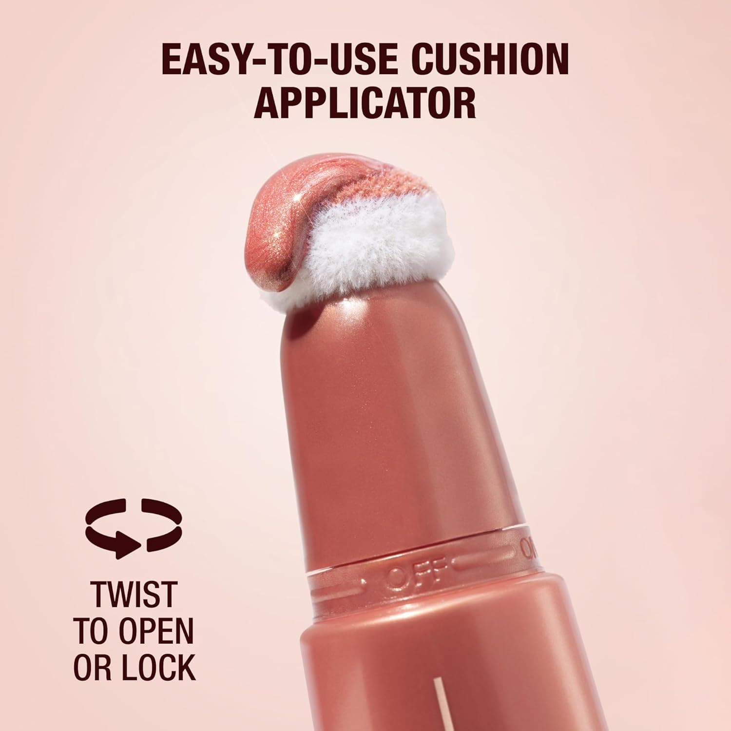 Charlotte Tilbury Beauty Light Wand Liquid Highlighter Makeup - Soft-Focus Highlighter & Blush for Cheeks - Pearlescent, Weightless Radiant Finish Pinkgasm - Image 7