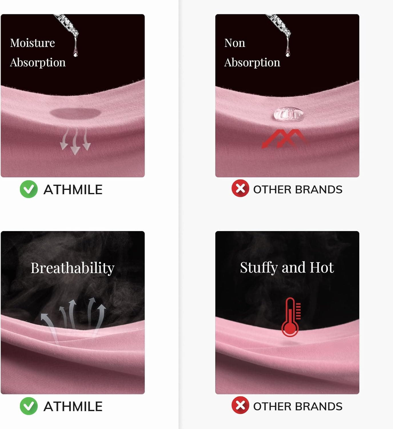 ATHMILE Womens Summer Oversized Shirts V Neck Plus Size Spring Workout Tops Beach Vacation 2025 Gym Clothes XX-Large Black - Image 3