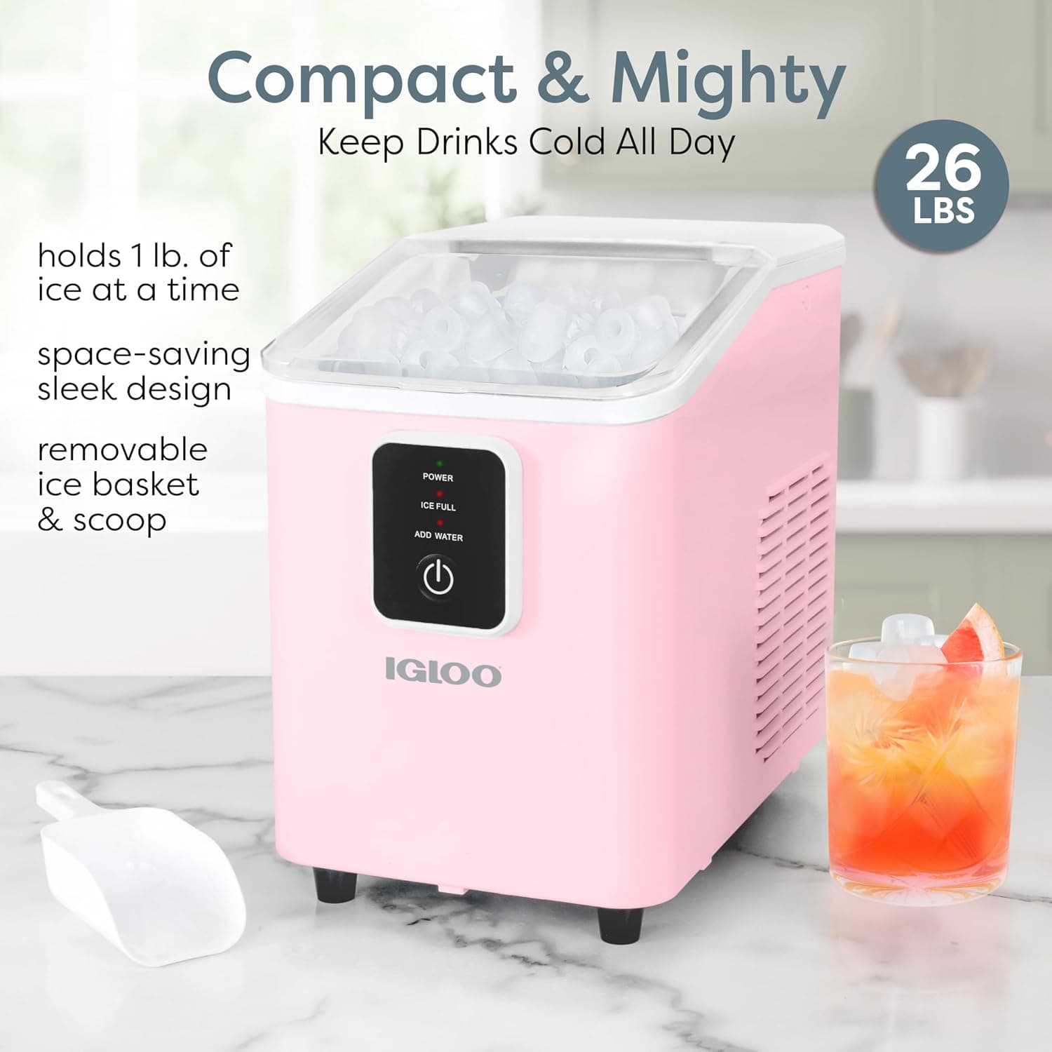 Igloo Portable Ice Maker with Scoop & Basket - Image 6
